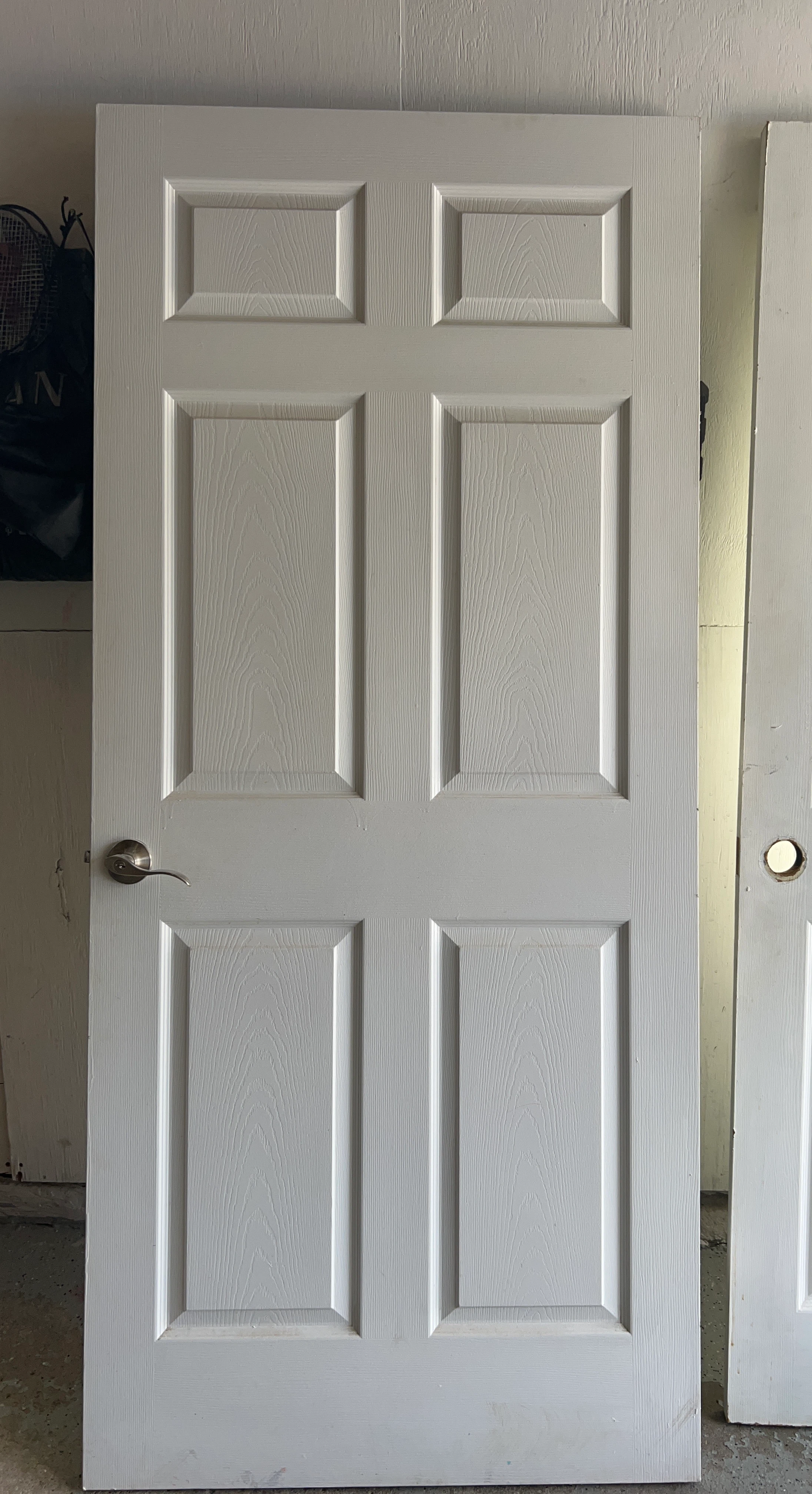 White 6-Panel Interior Door