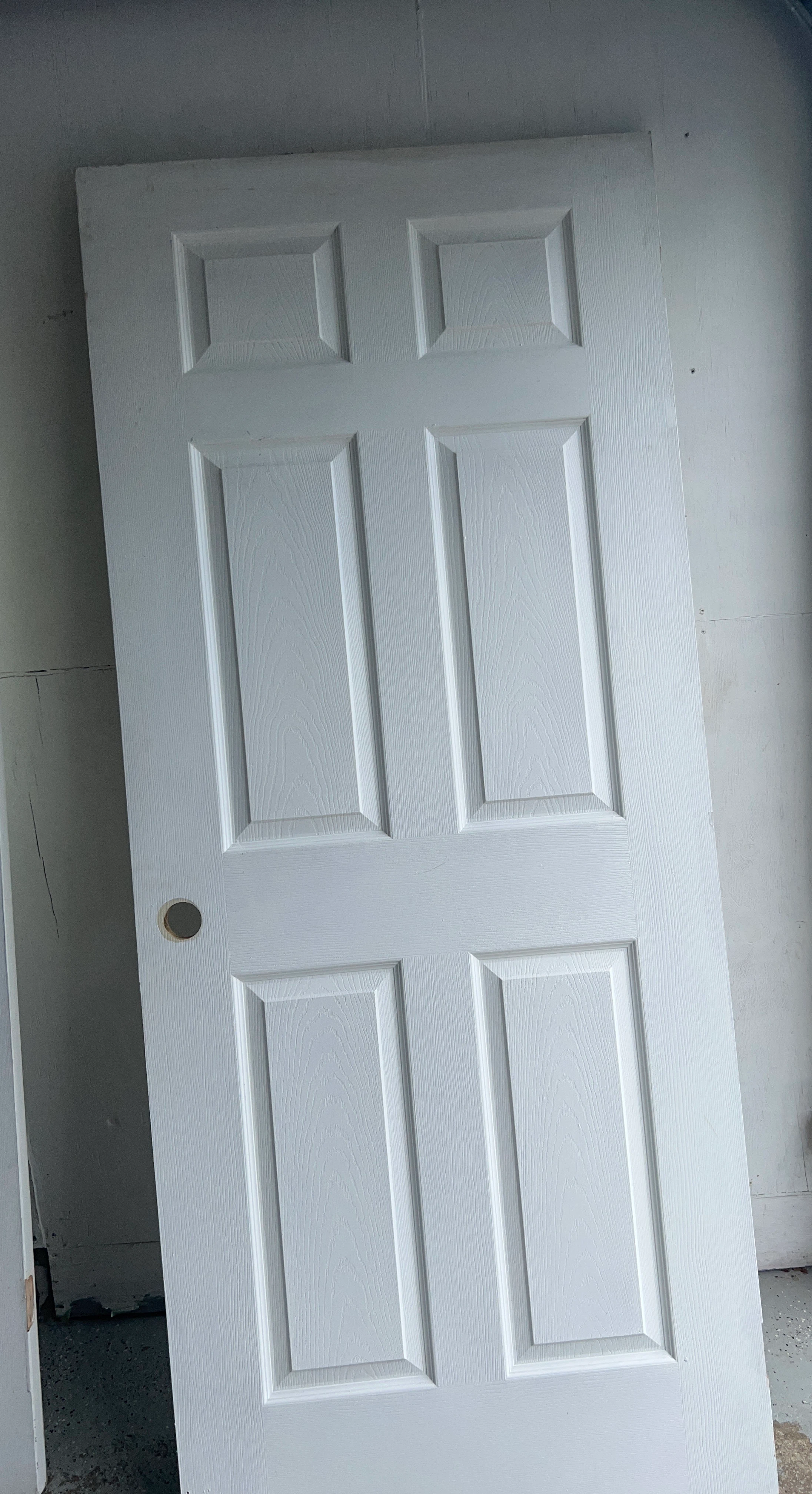 White 6-Panel Interior Door