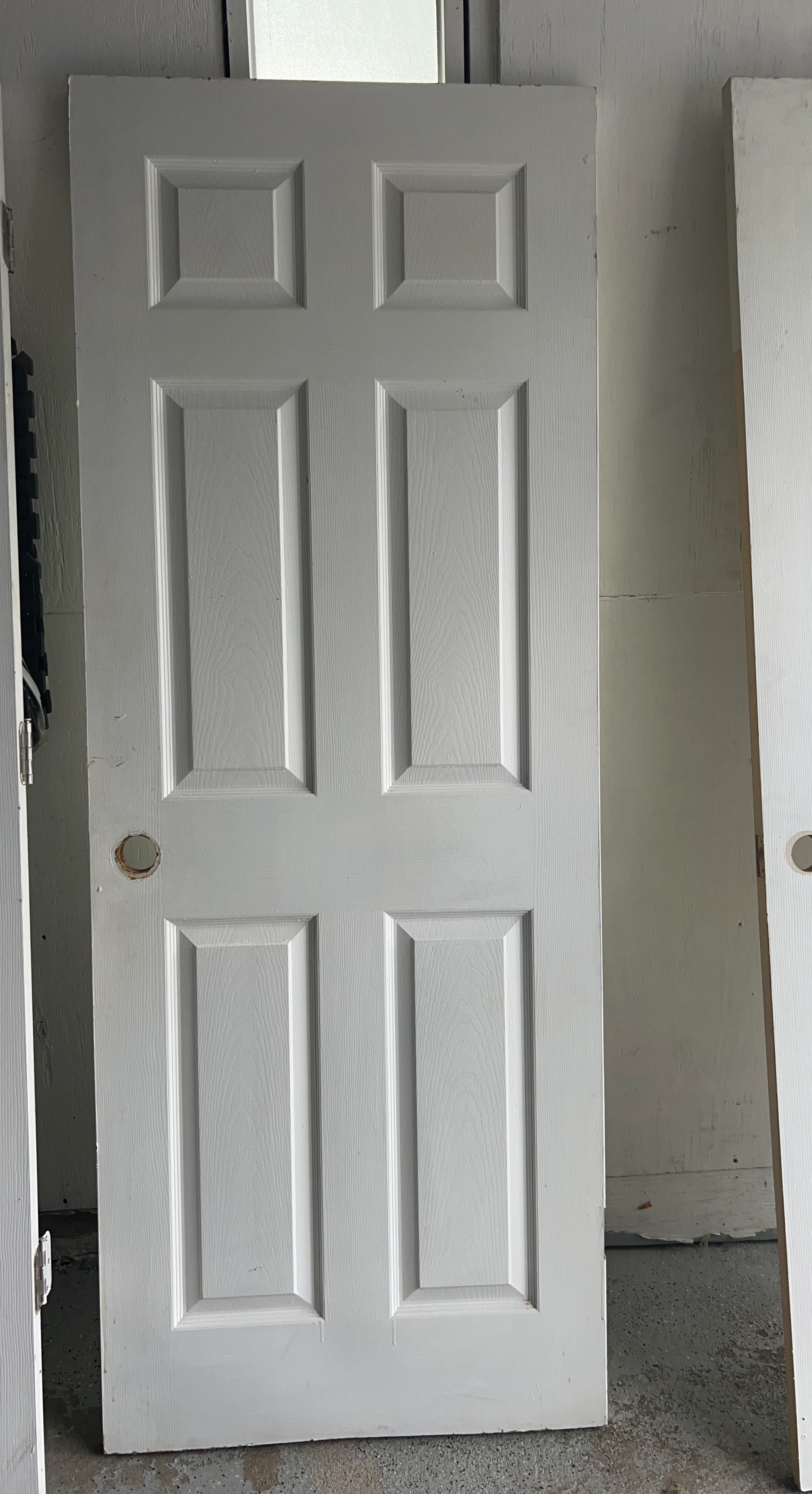 White 6-Panel Interior Door