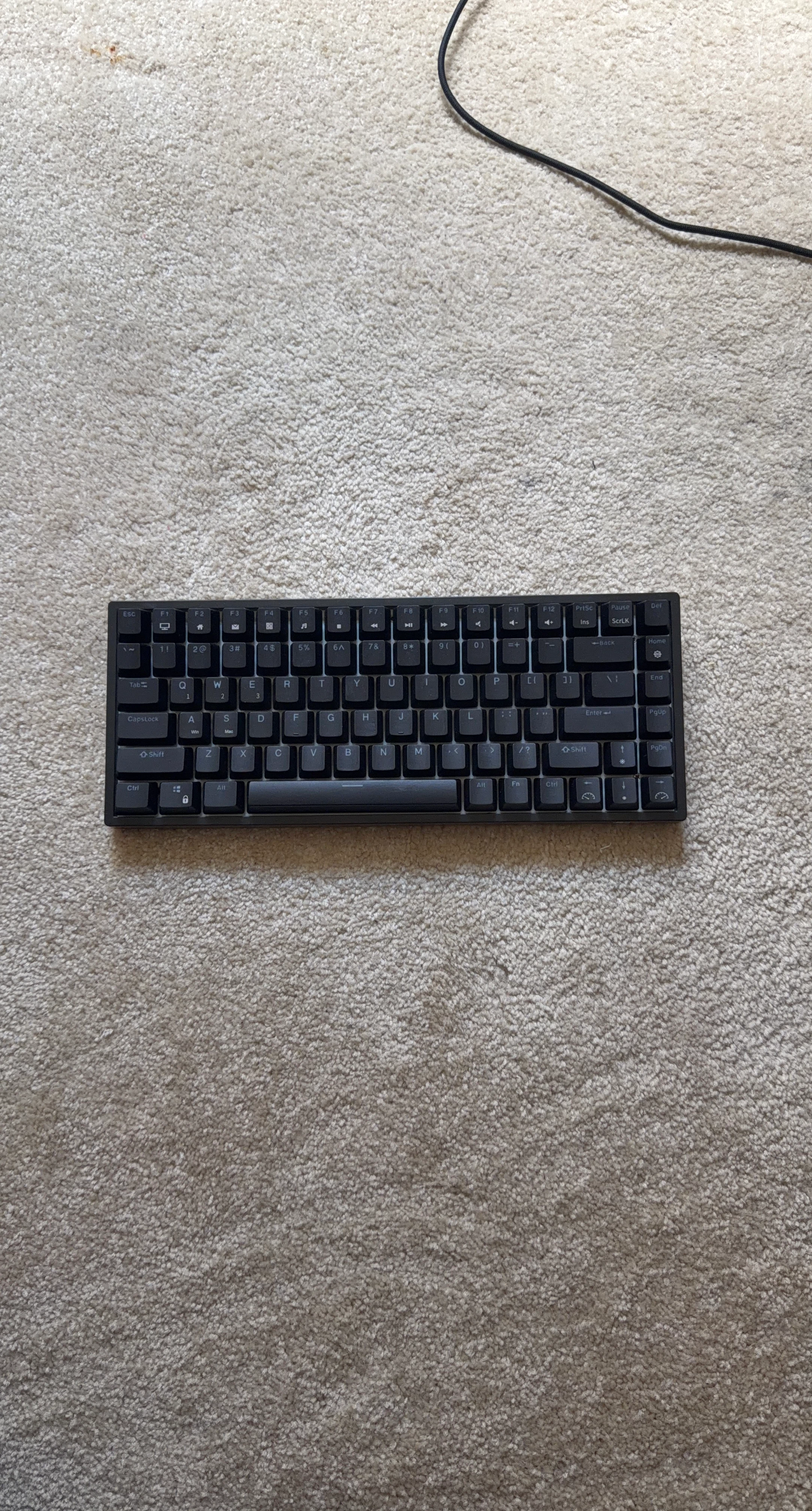 Black 70% Mechanical Keyboard from RK