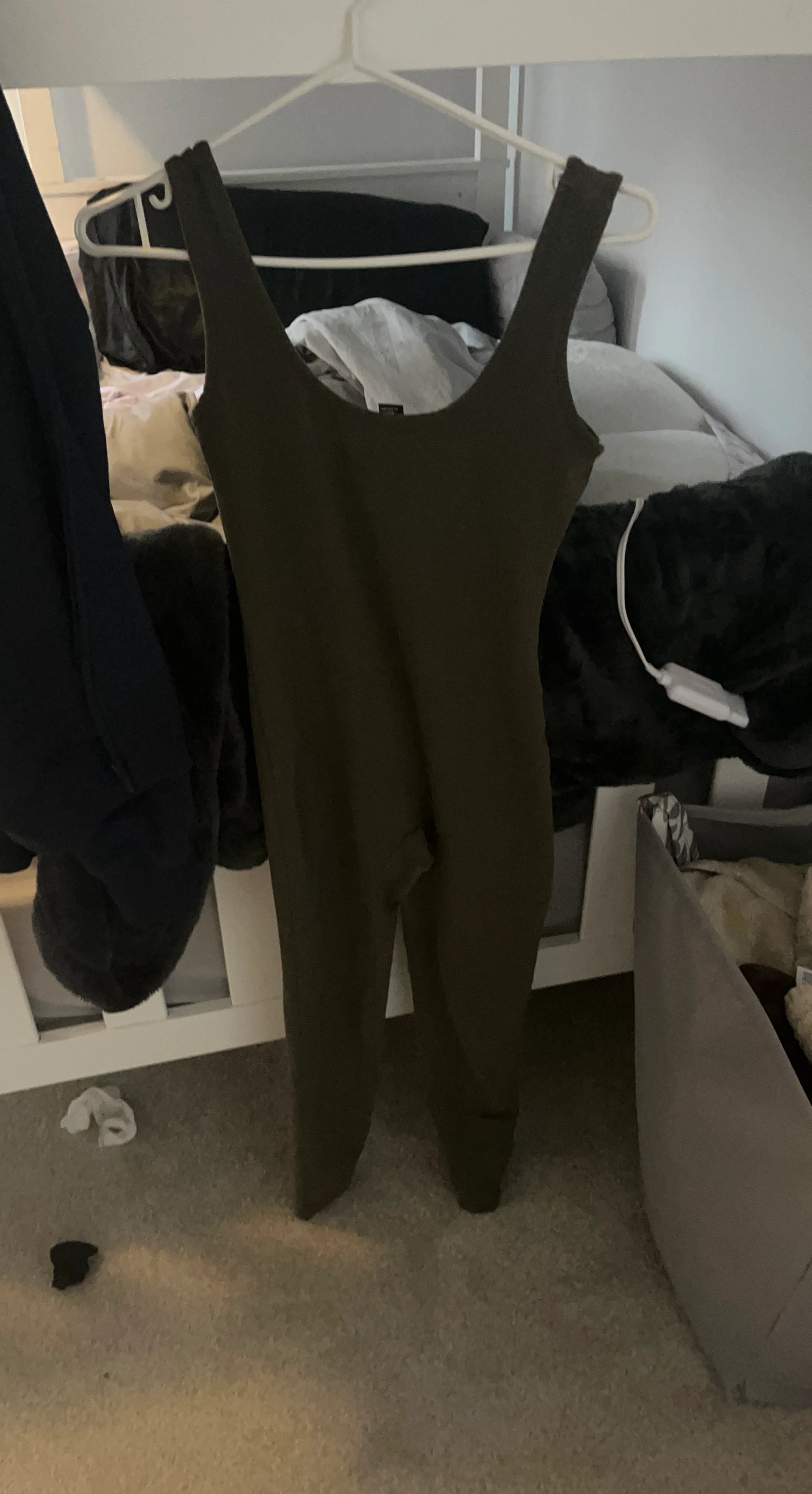 Forever 21 olive green bodysuit