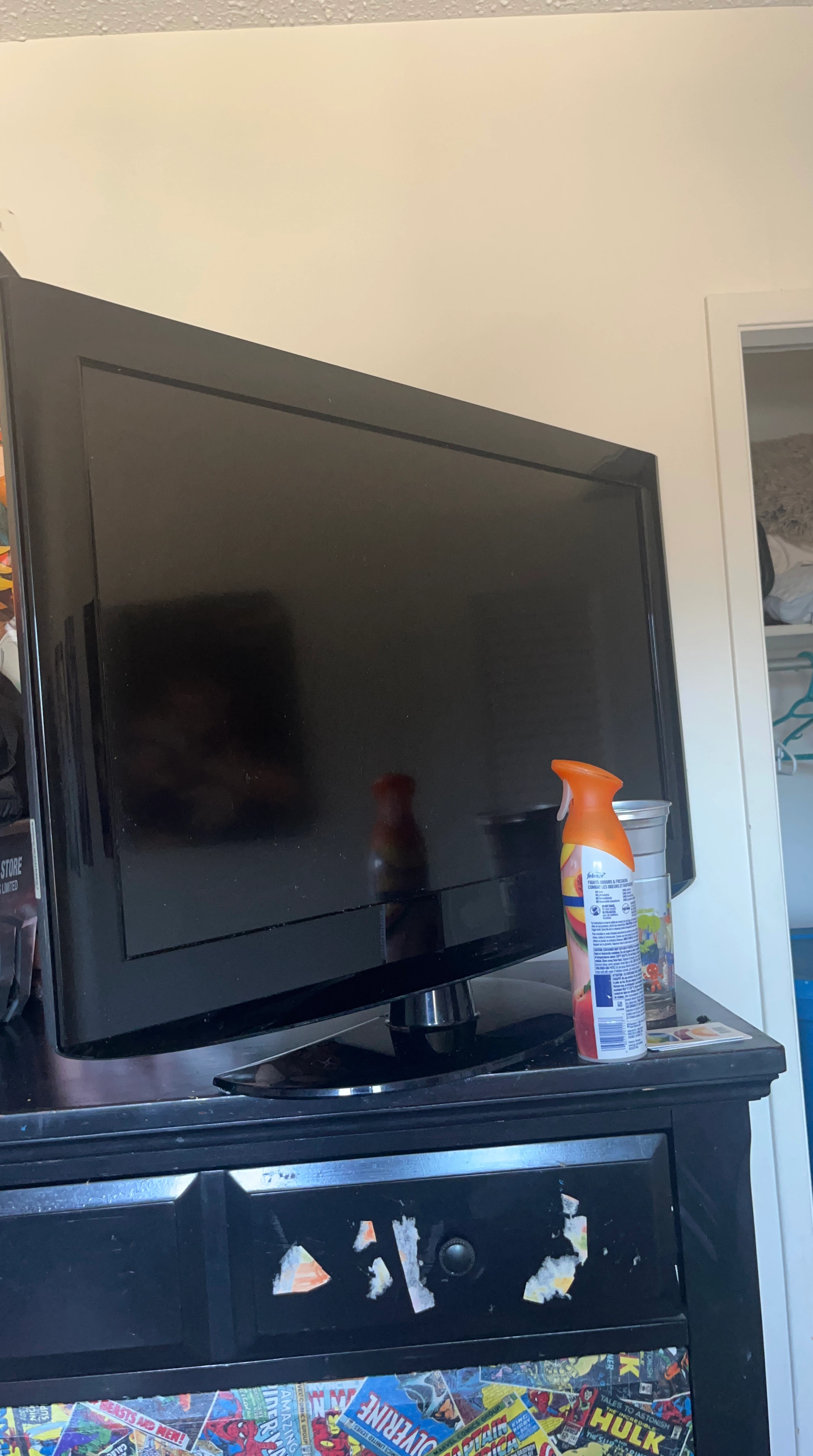 Black Flat Screen TV