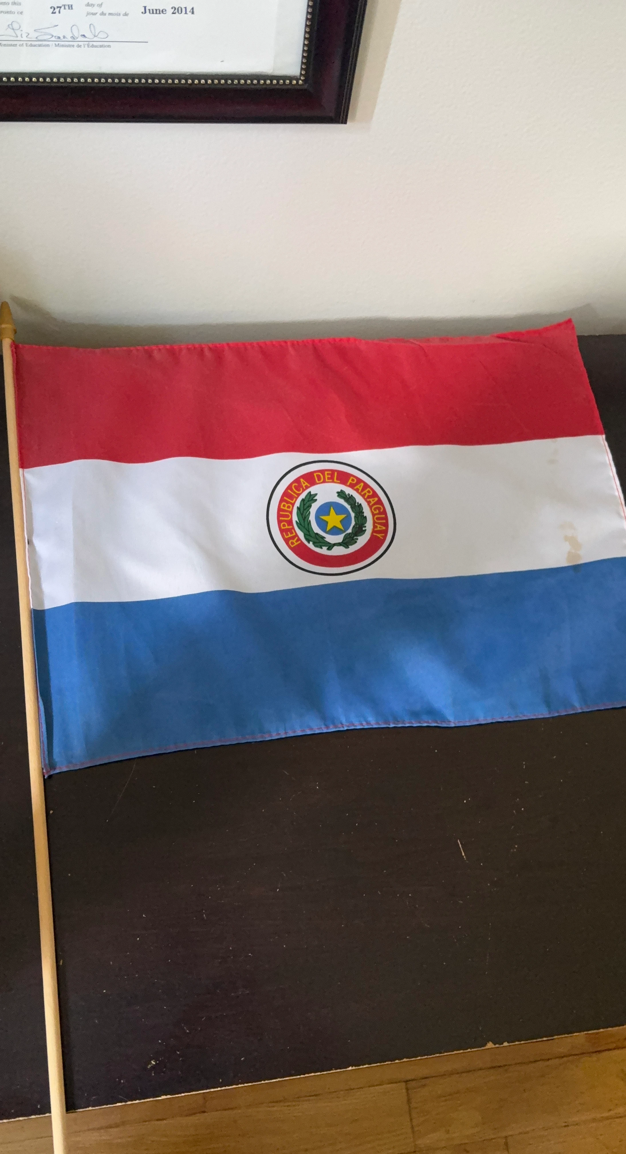 Paraguay  Flag
