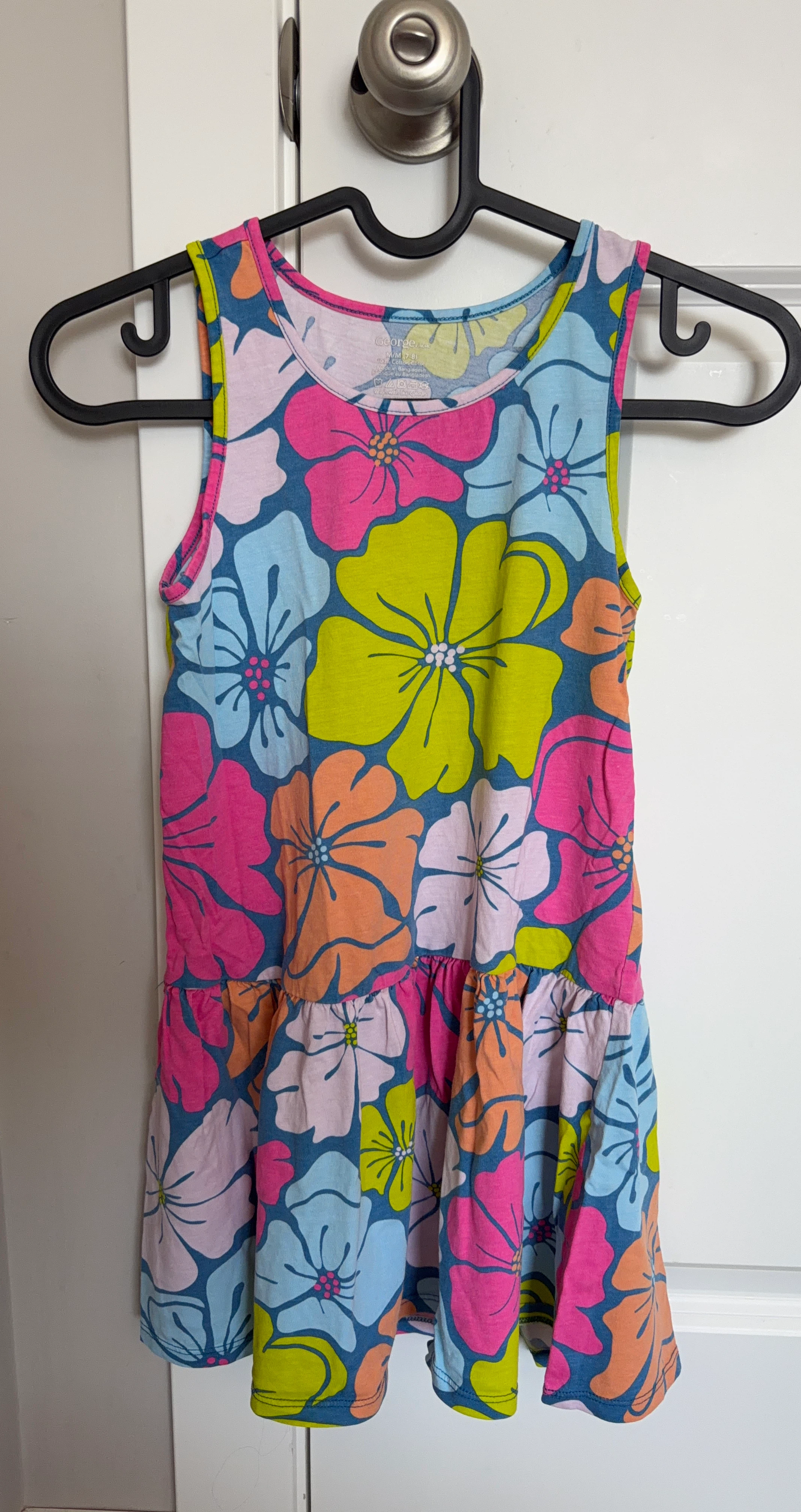 Girls' Dresses Bundle - Floral, Butterfly, Blue Denim