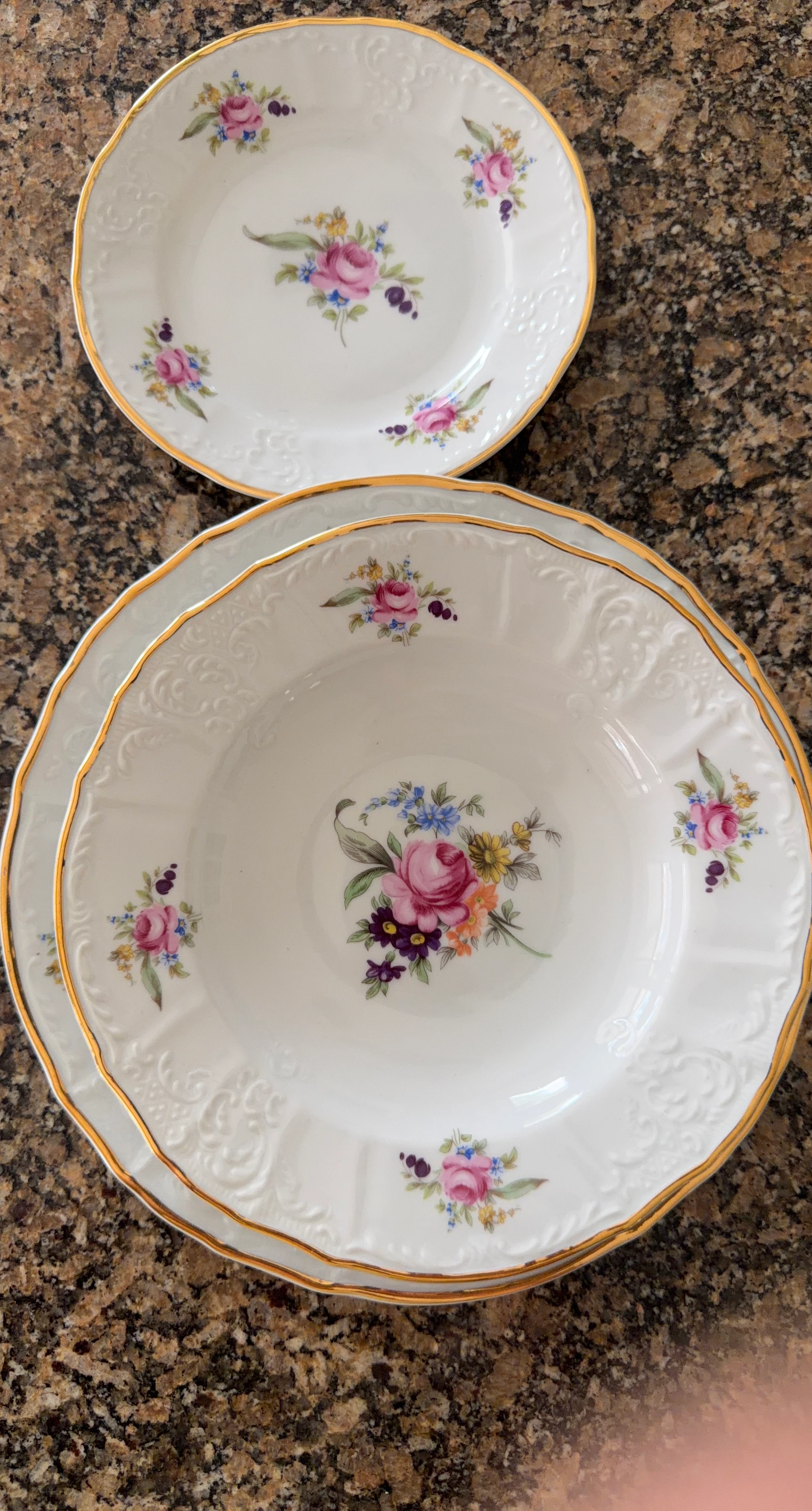 Bernadotte Sonata Czechoslovakia China 29 piece Set