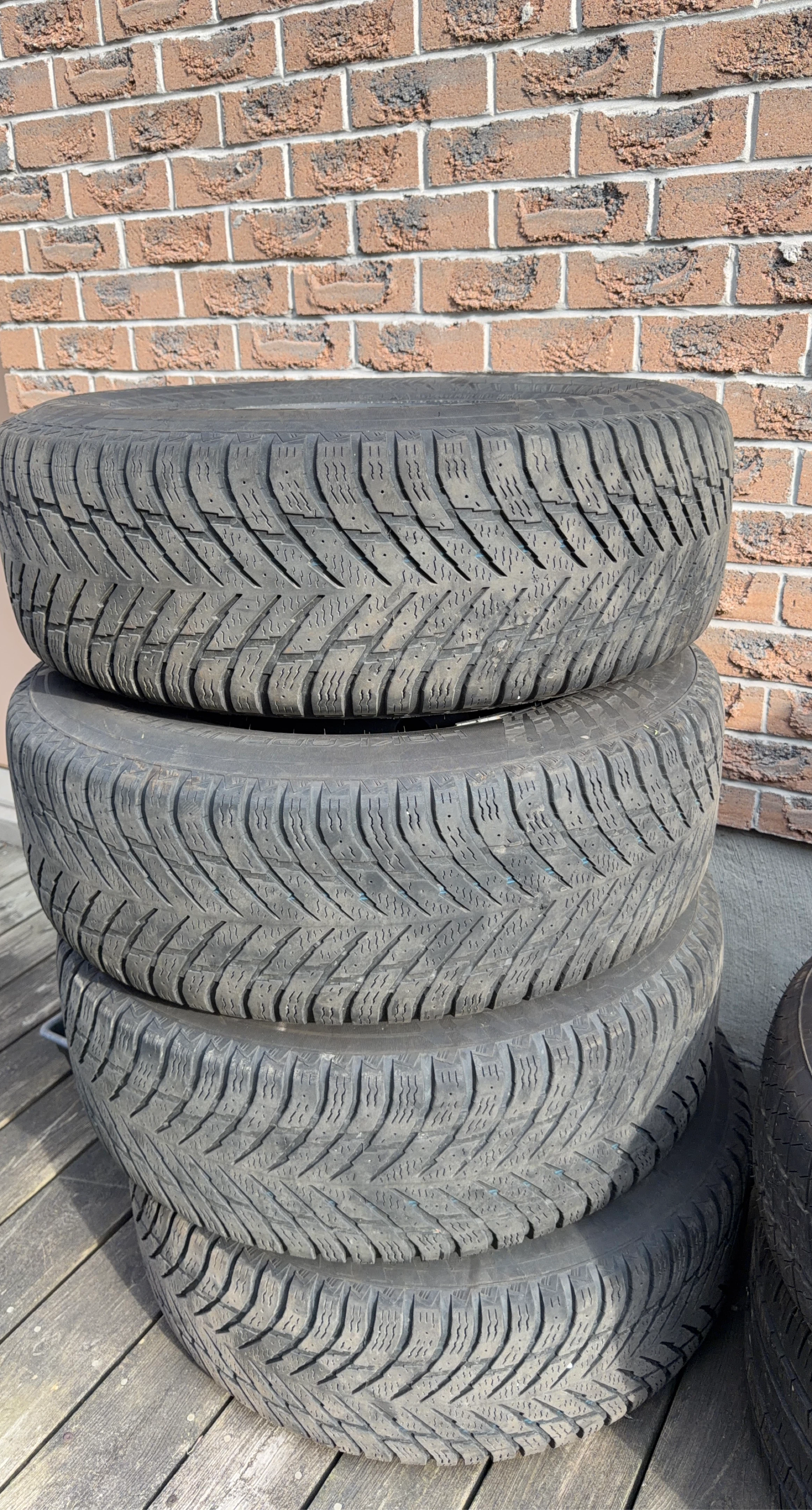 Used Winter Tires Set