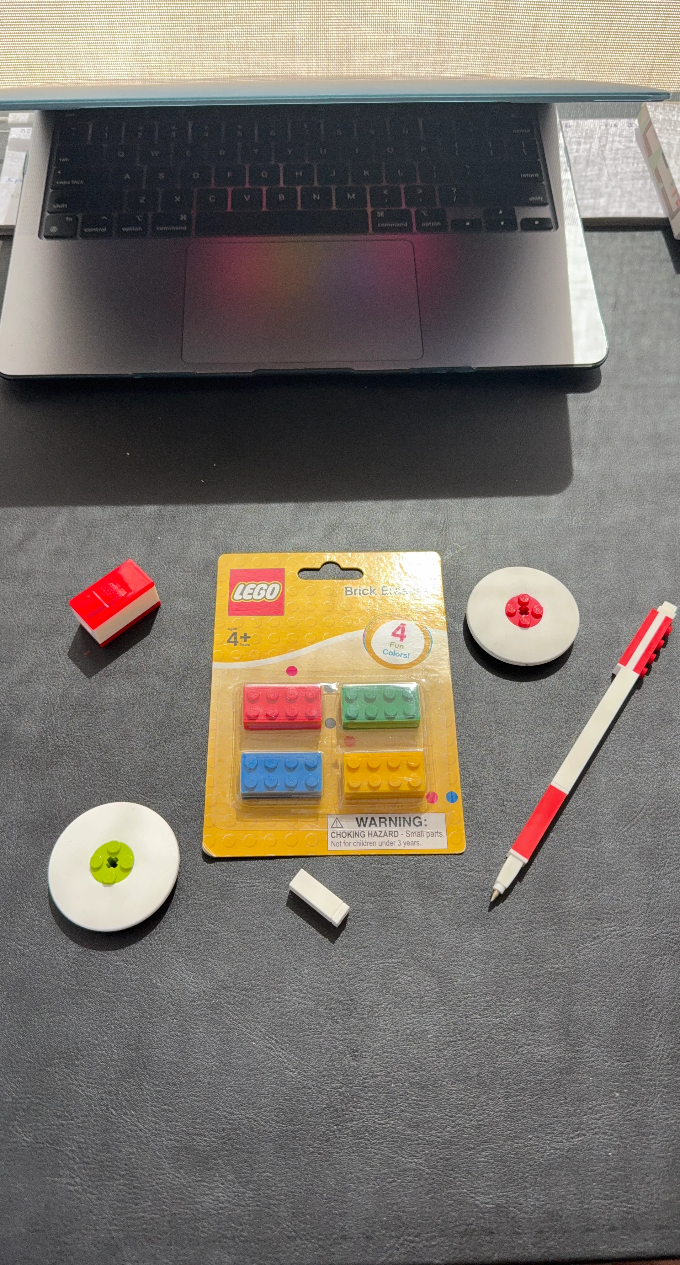 LEGO Pen and Eraser set (unused)