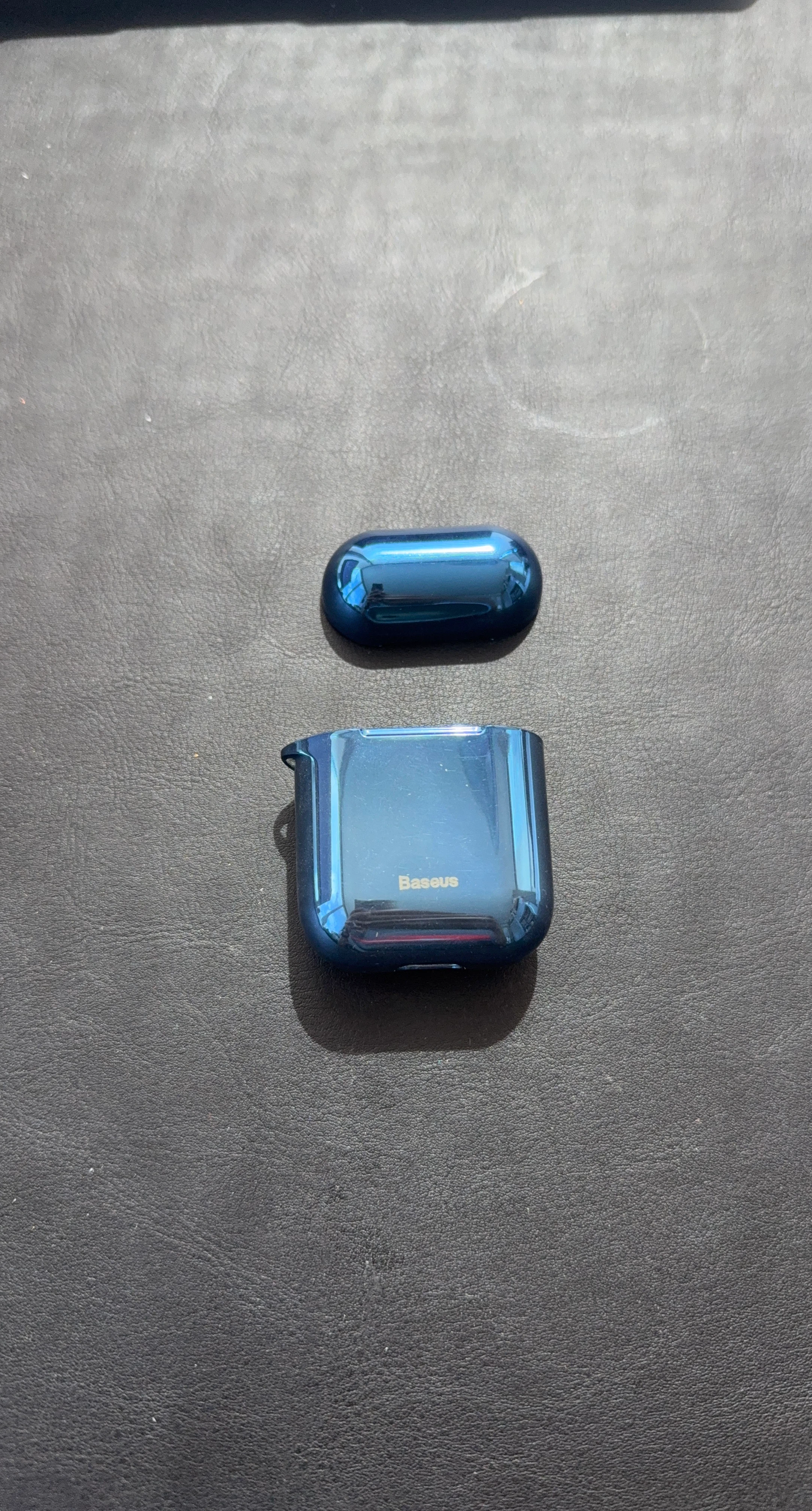 Baseus Blue Metallic AIRPOD Case