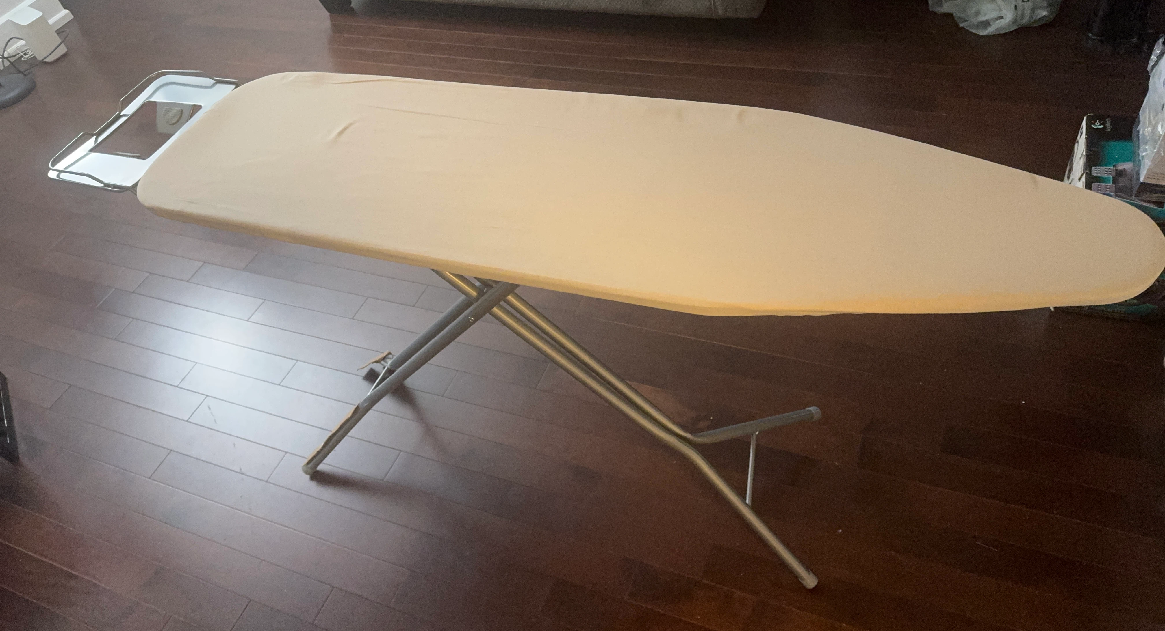 Ironing Board with Integrated Tray