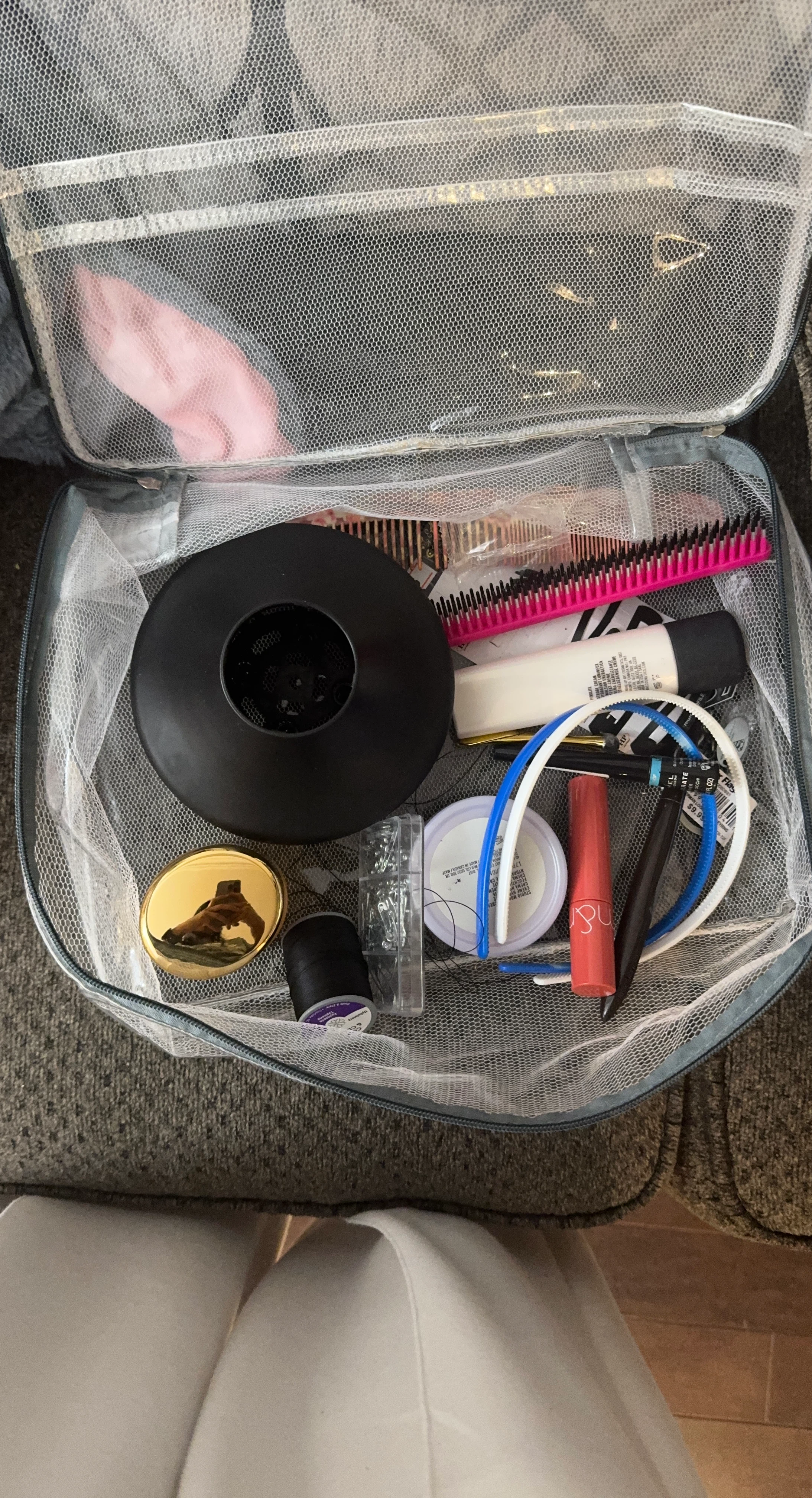 Makeup and Hair Accessories Organizer Bag