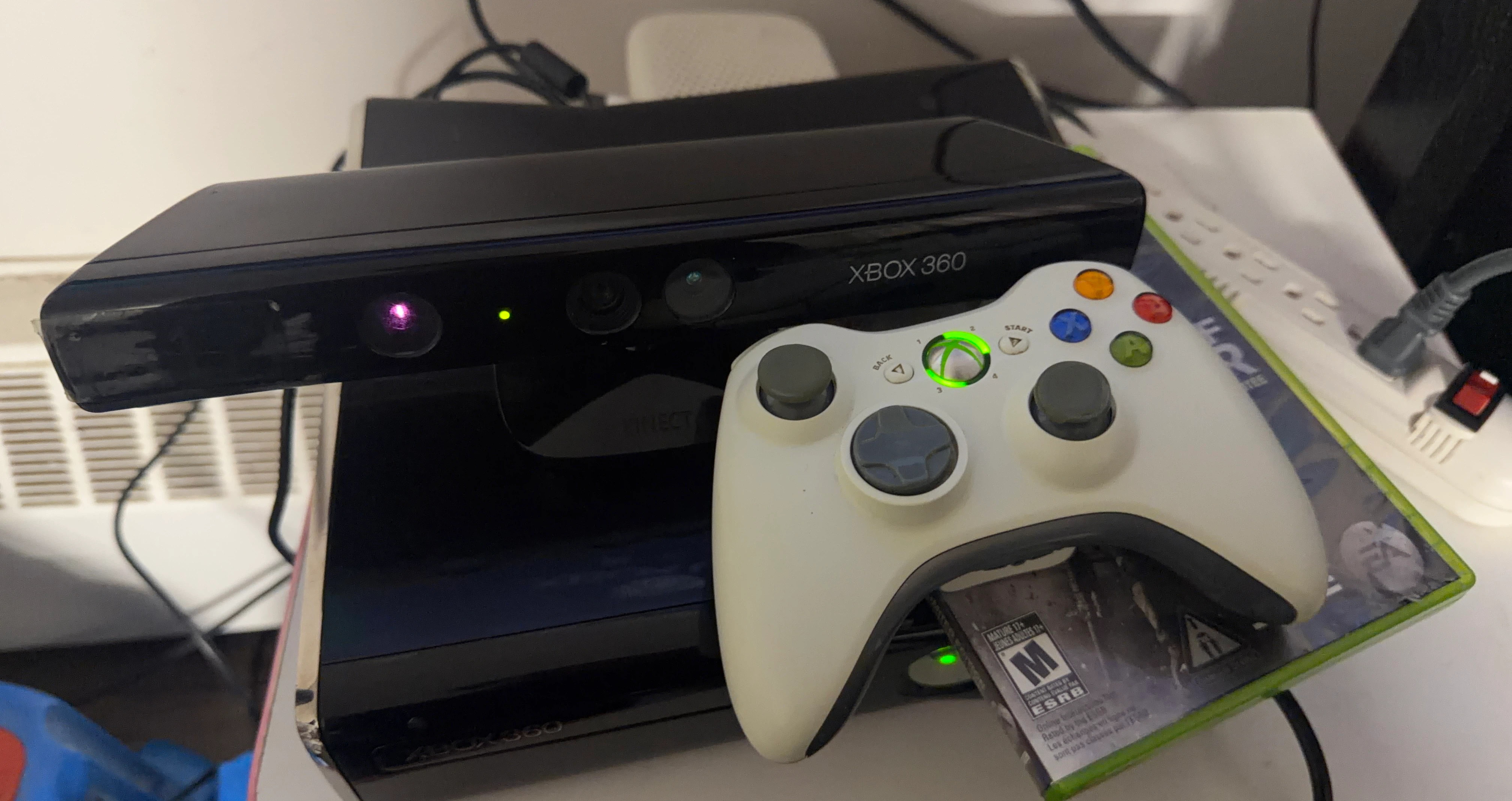 Xbox 360 Kinect Sensor and Controller Bundle