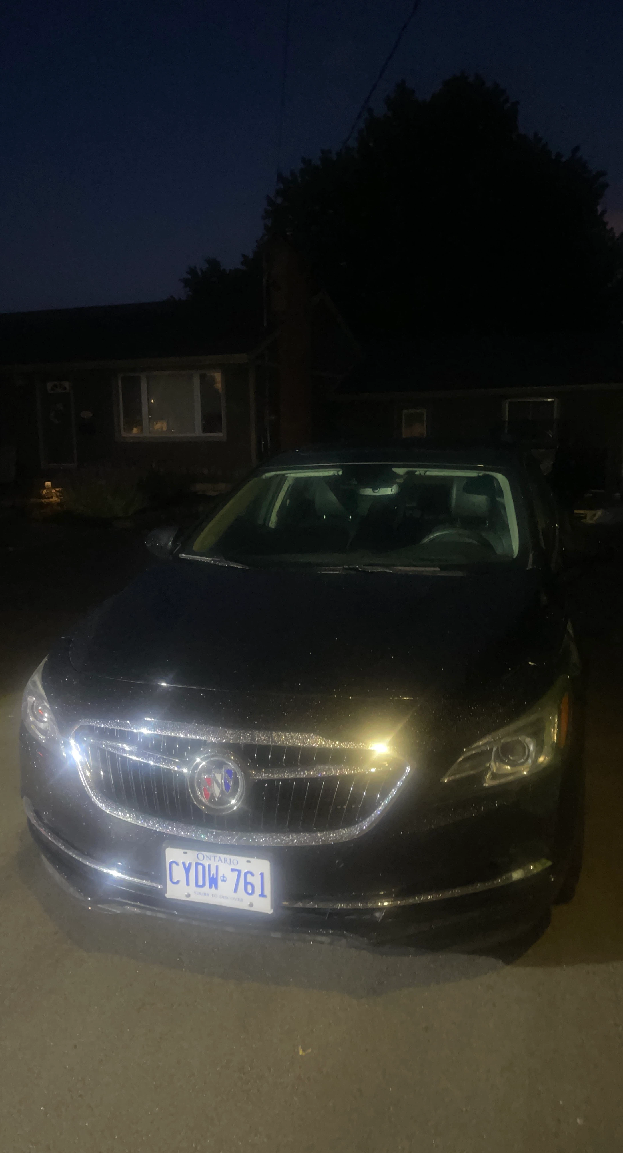 Black Buick Car