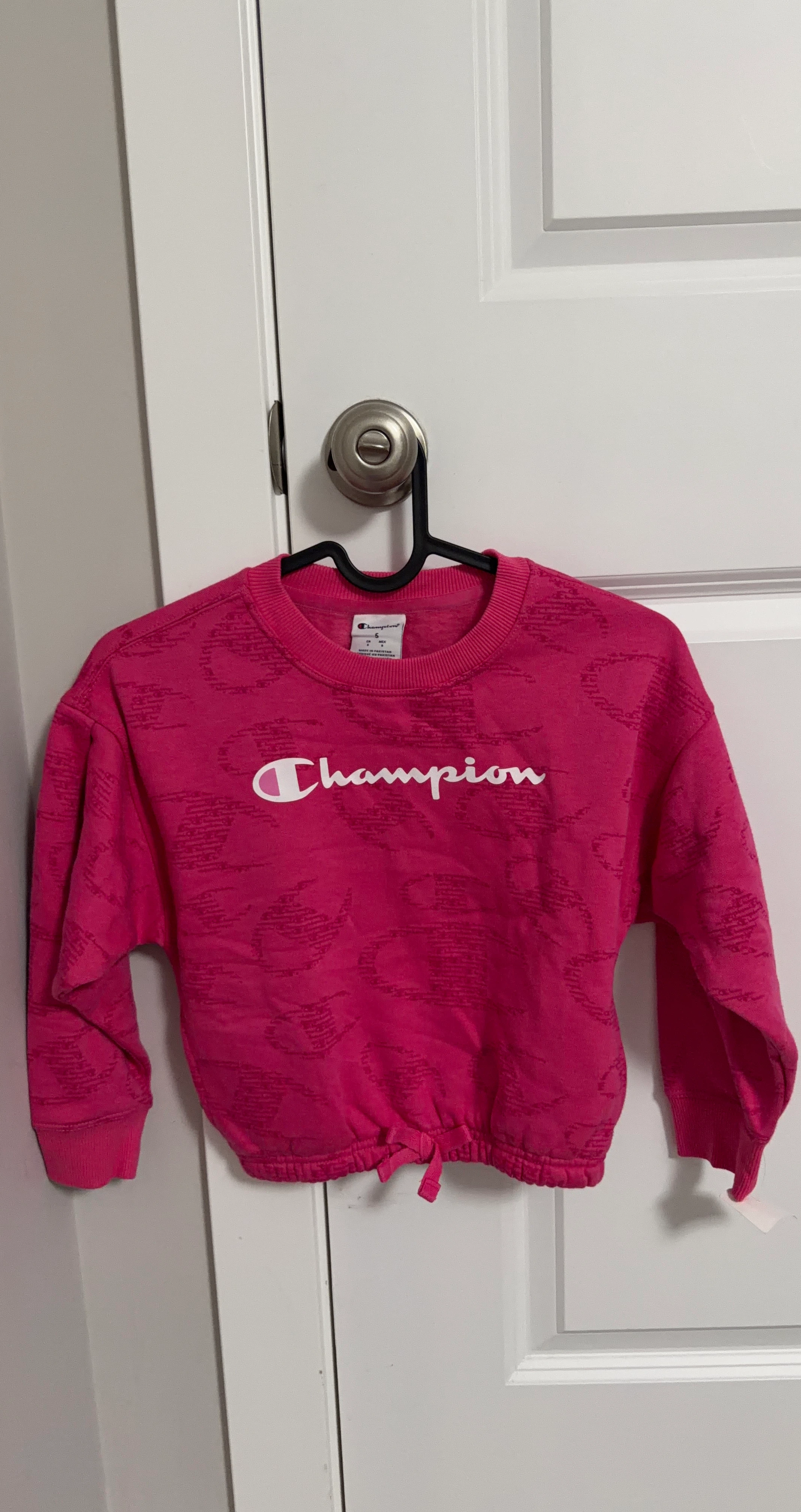 Champion Pink Sweatshirt and Joggers Set