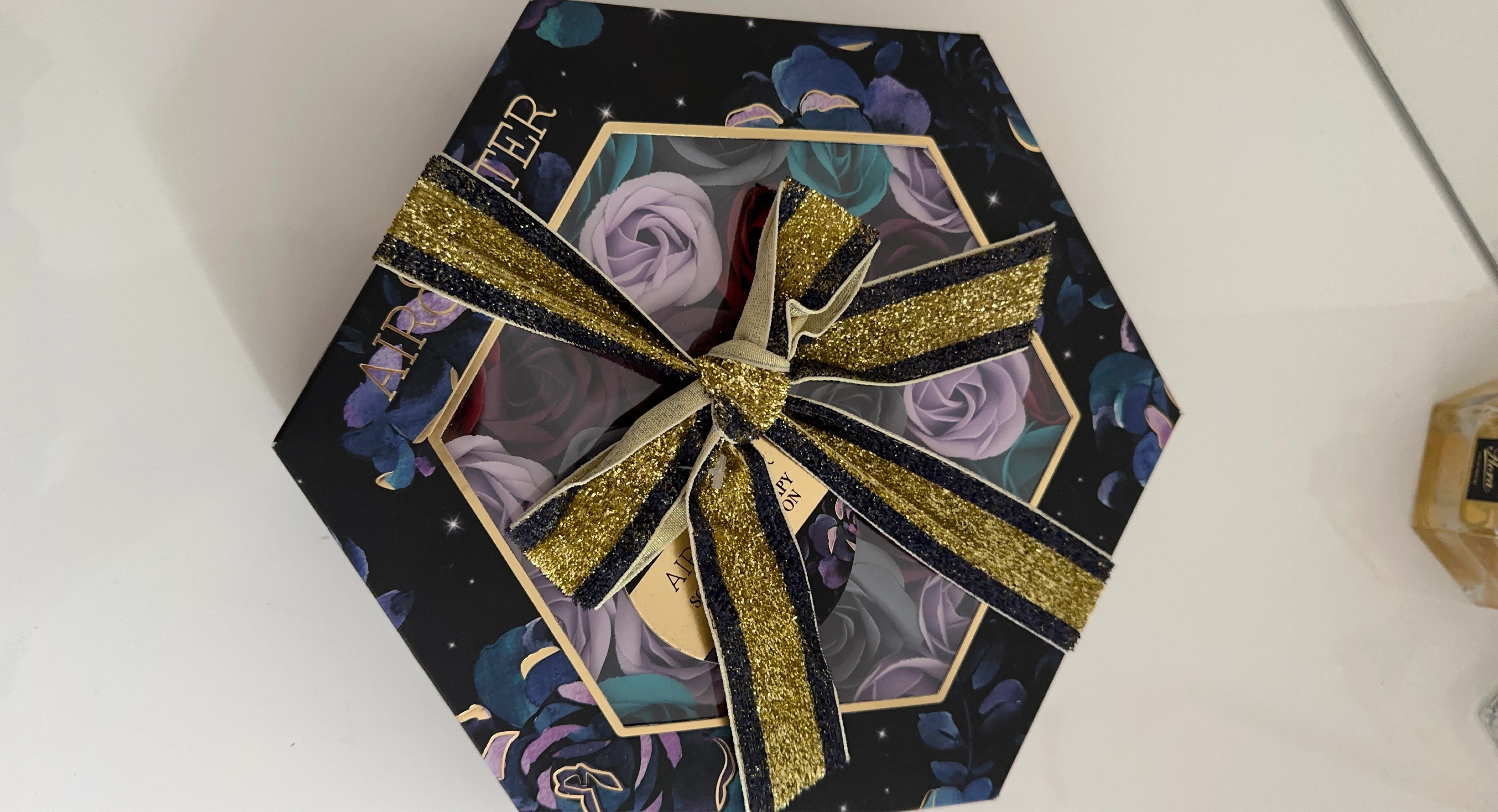 Gift Box with Rose Soaps