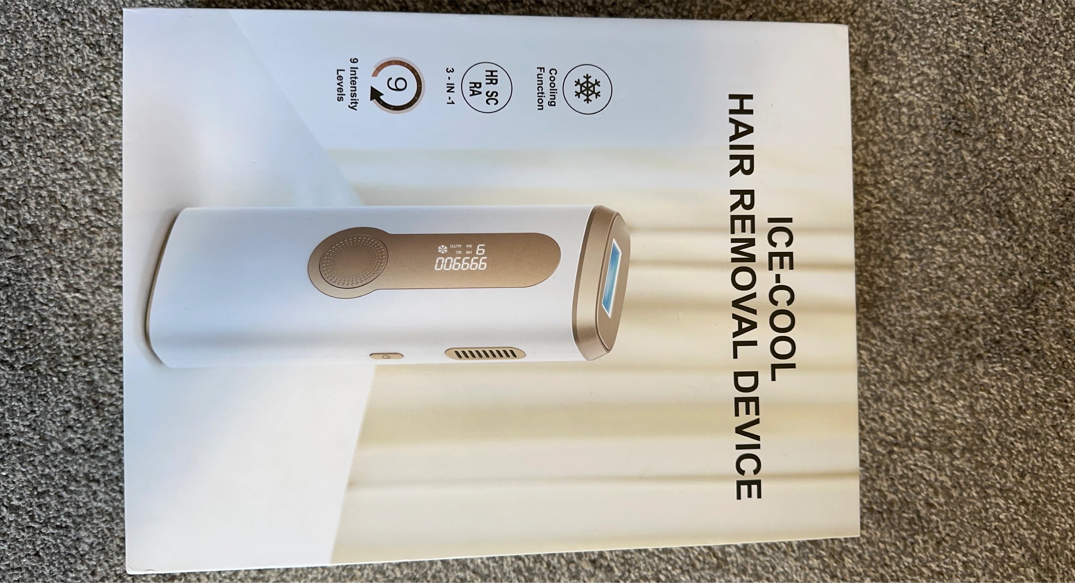 ICE-COOL Hair Removal Device