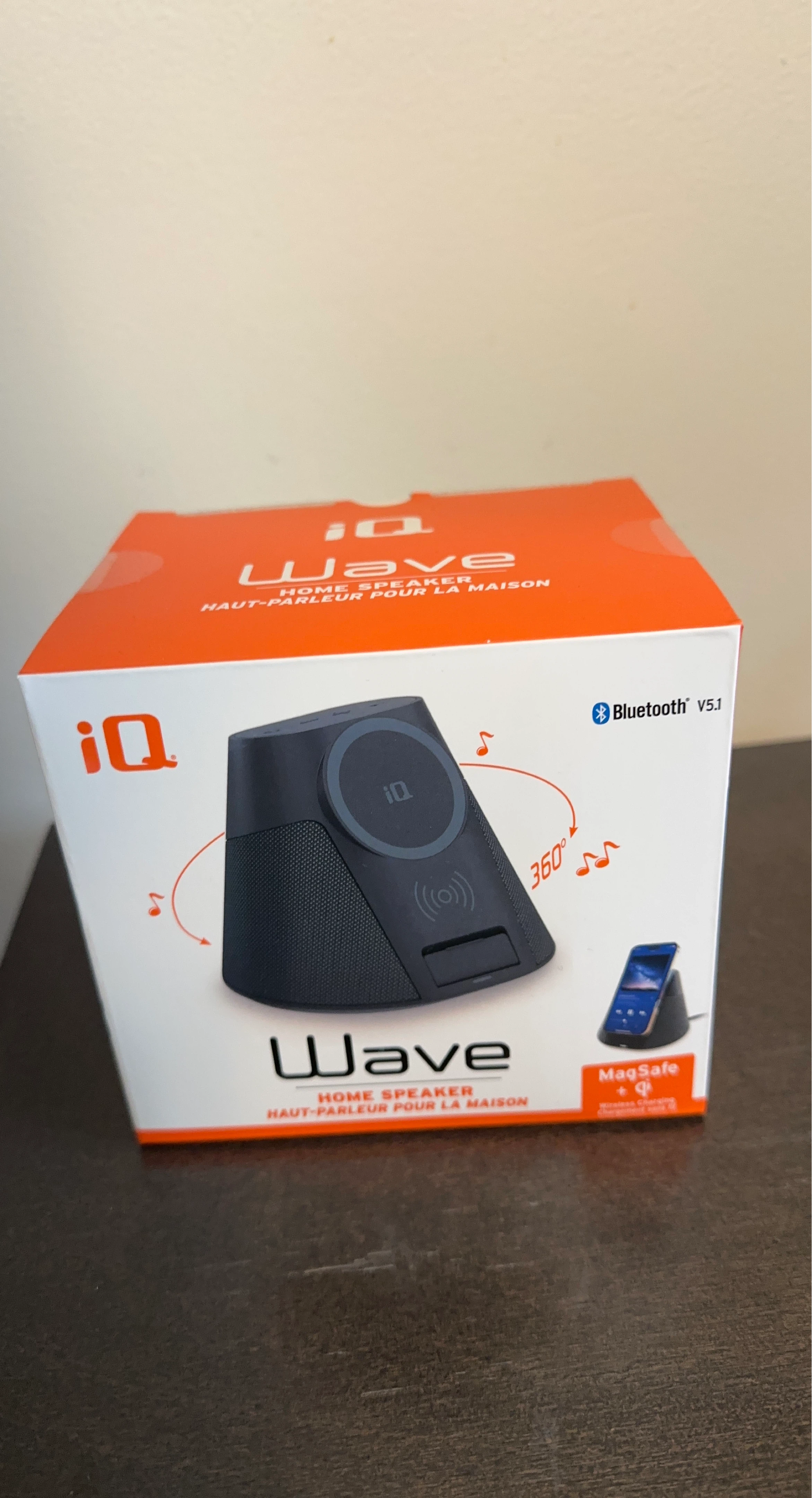 iQ Wave Home Speaker with Bluetooth v5.1