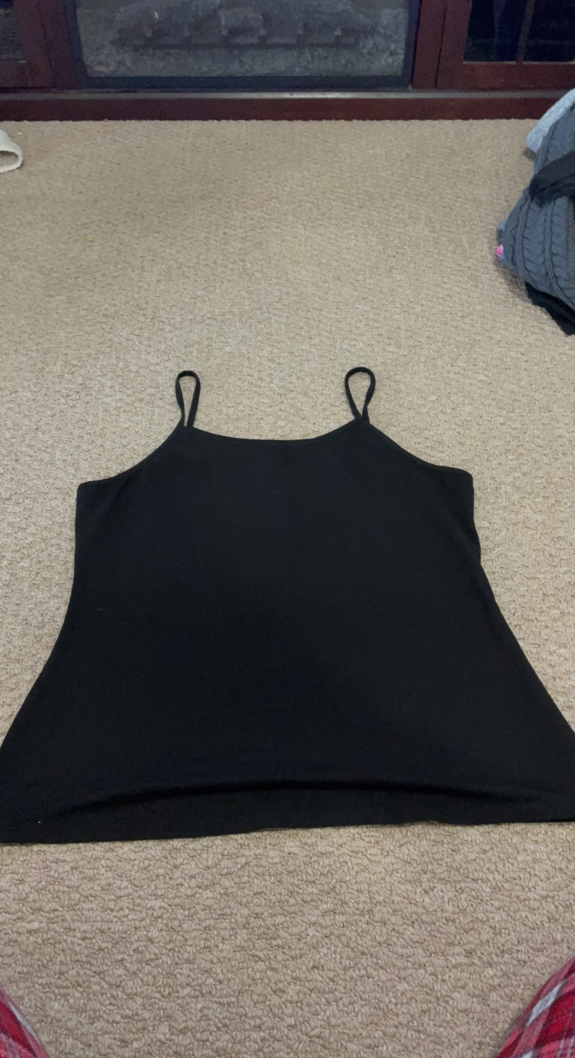 Black Camisole Tank Top