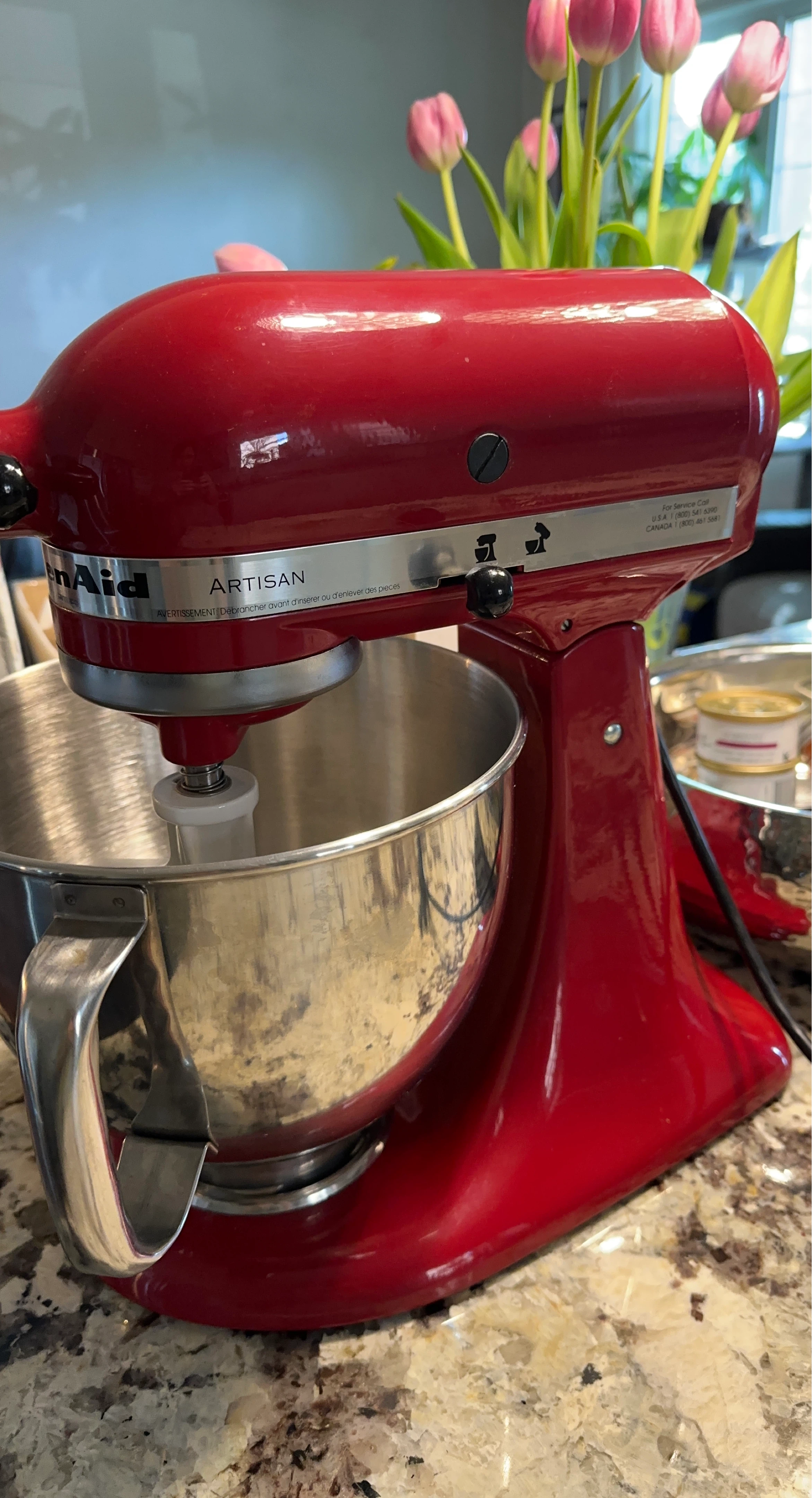 KitchenAid Artisan Stand Mixer with Attachments