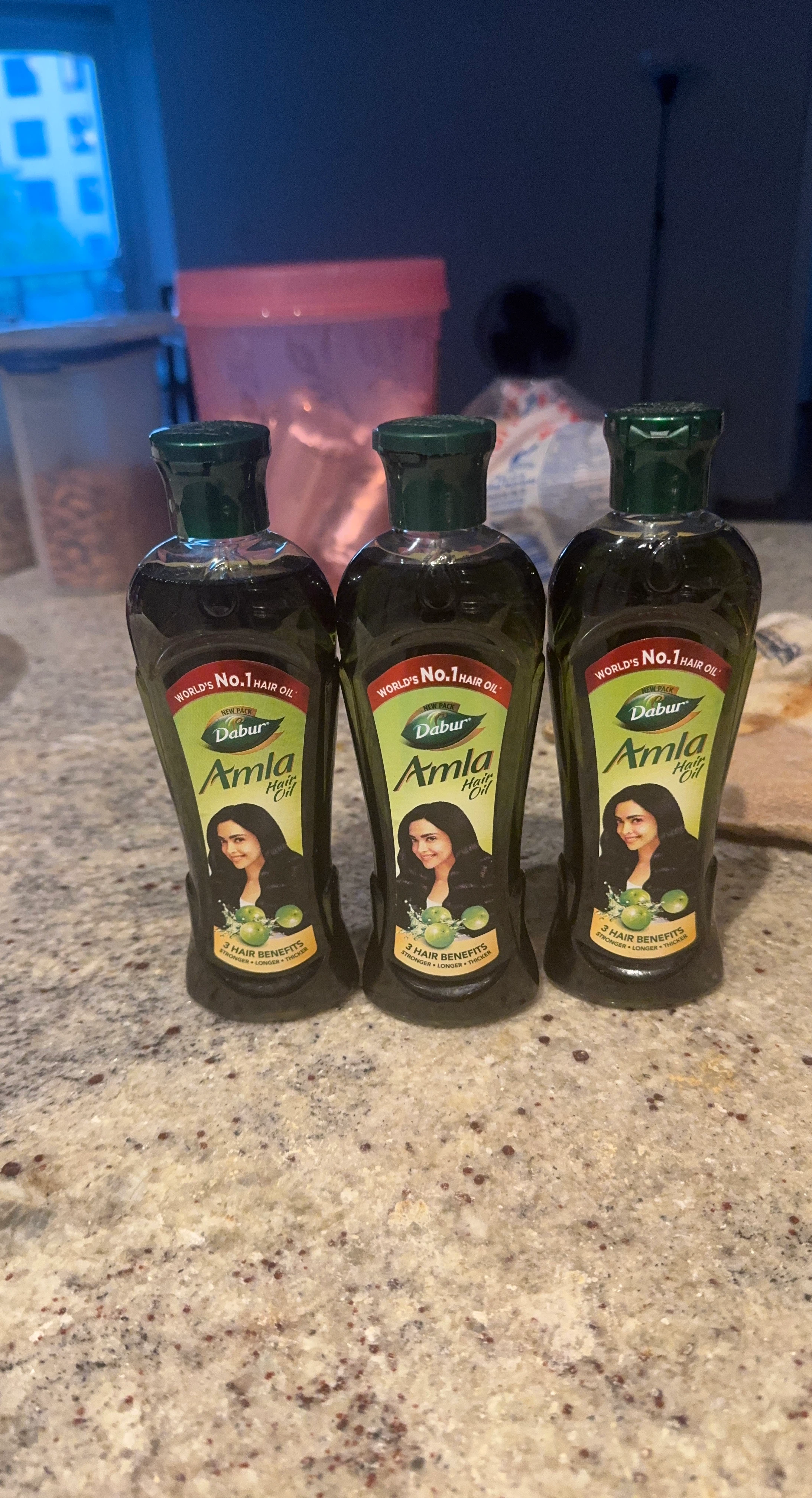 Dabur Amla Hair Oil - 3 Bottles