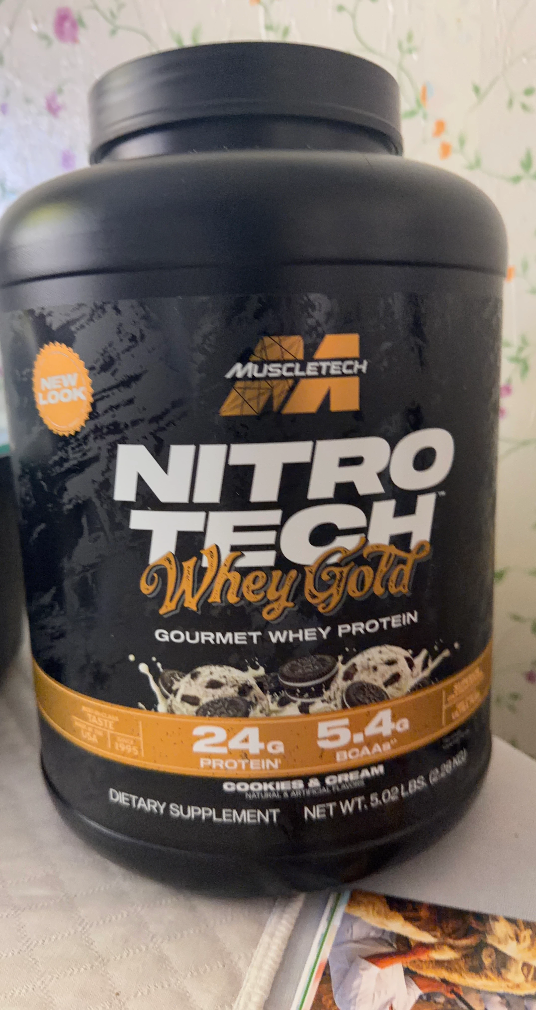 Muscletech Nitro Tech Whey Gold Cookies & Cream 5.02 lbs