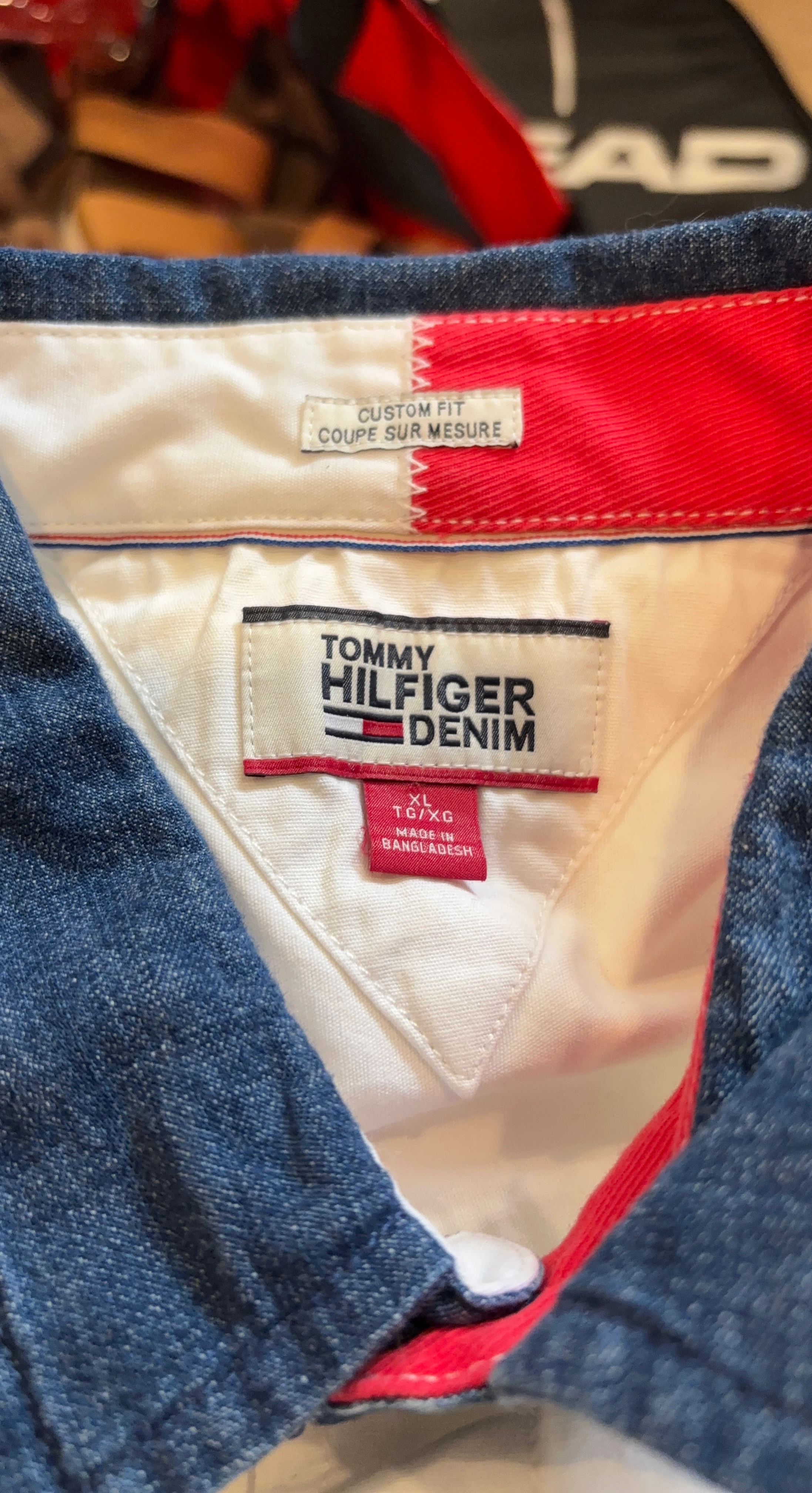 Tommy Hilfiger Denim Short Sleeve Button-Up Shirt XL