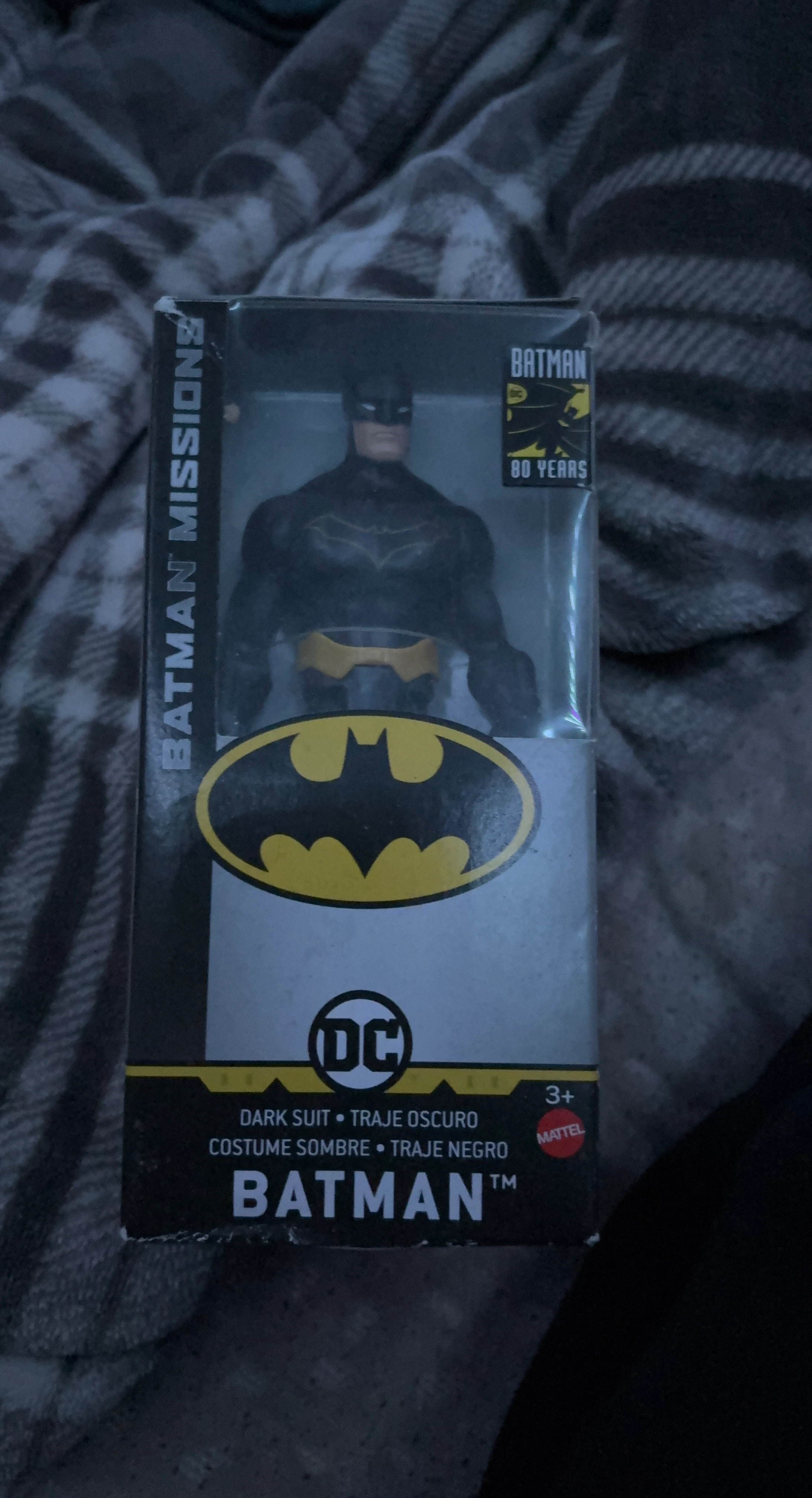 DC Batman Missions Dark Suit Action Figure