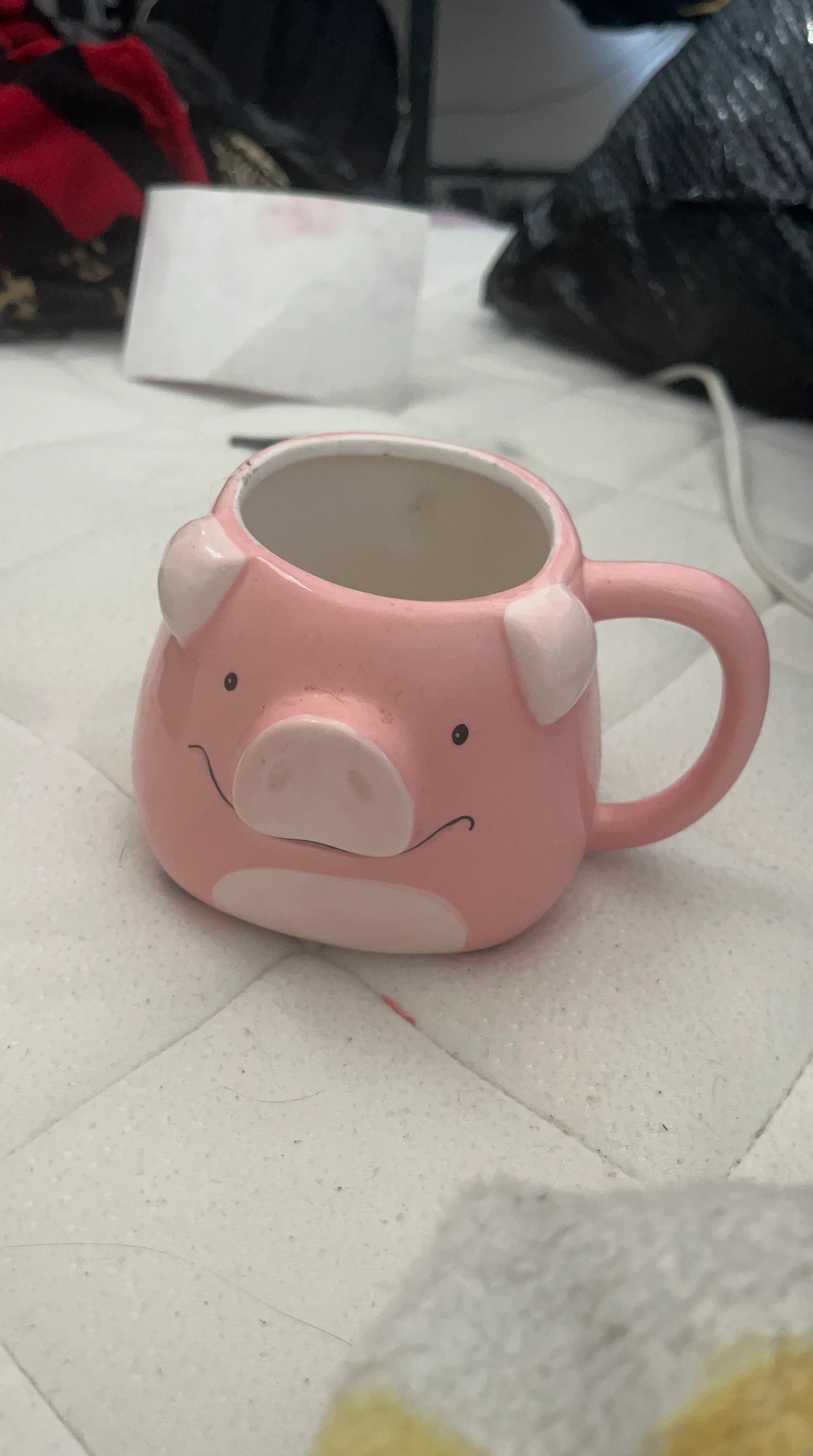Pink Piggy Ceramic Mug