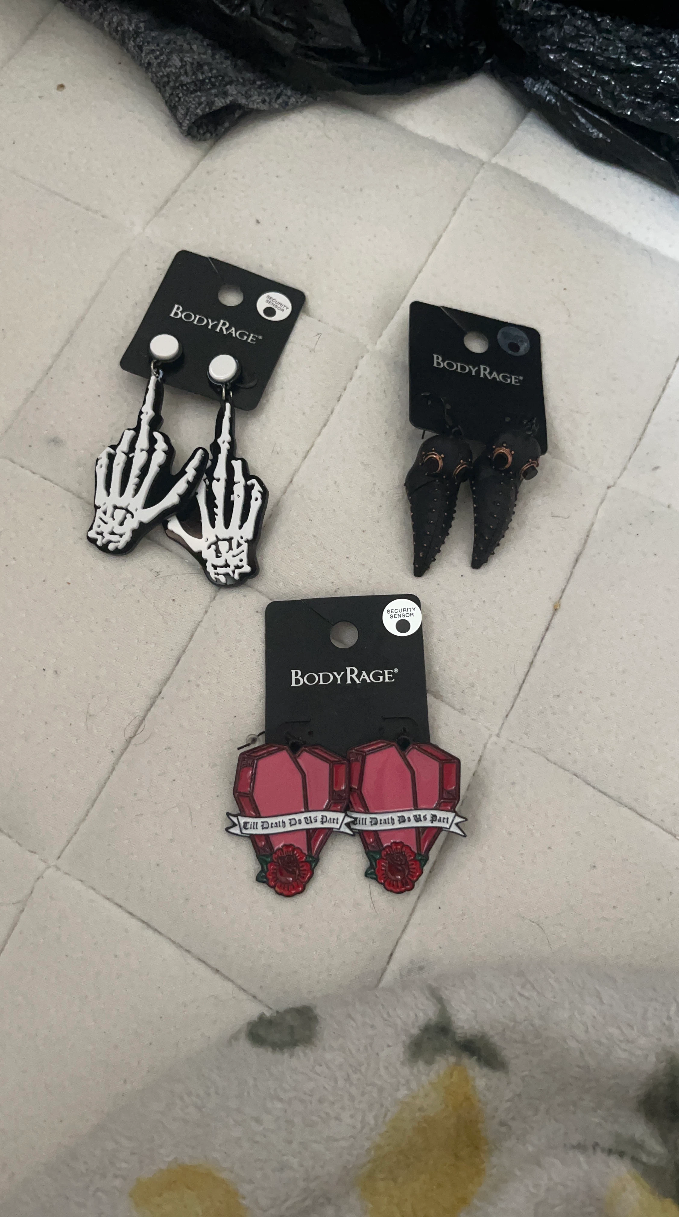 body range earrings