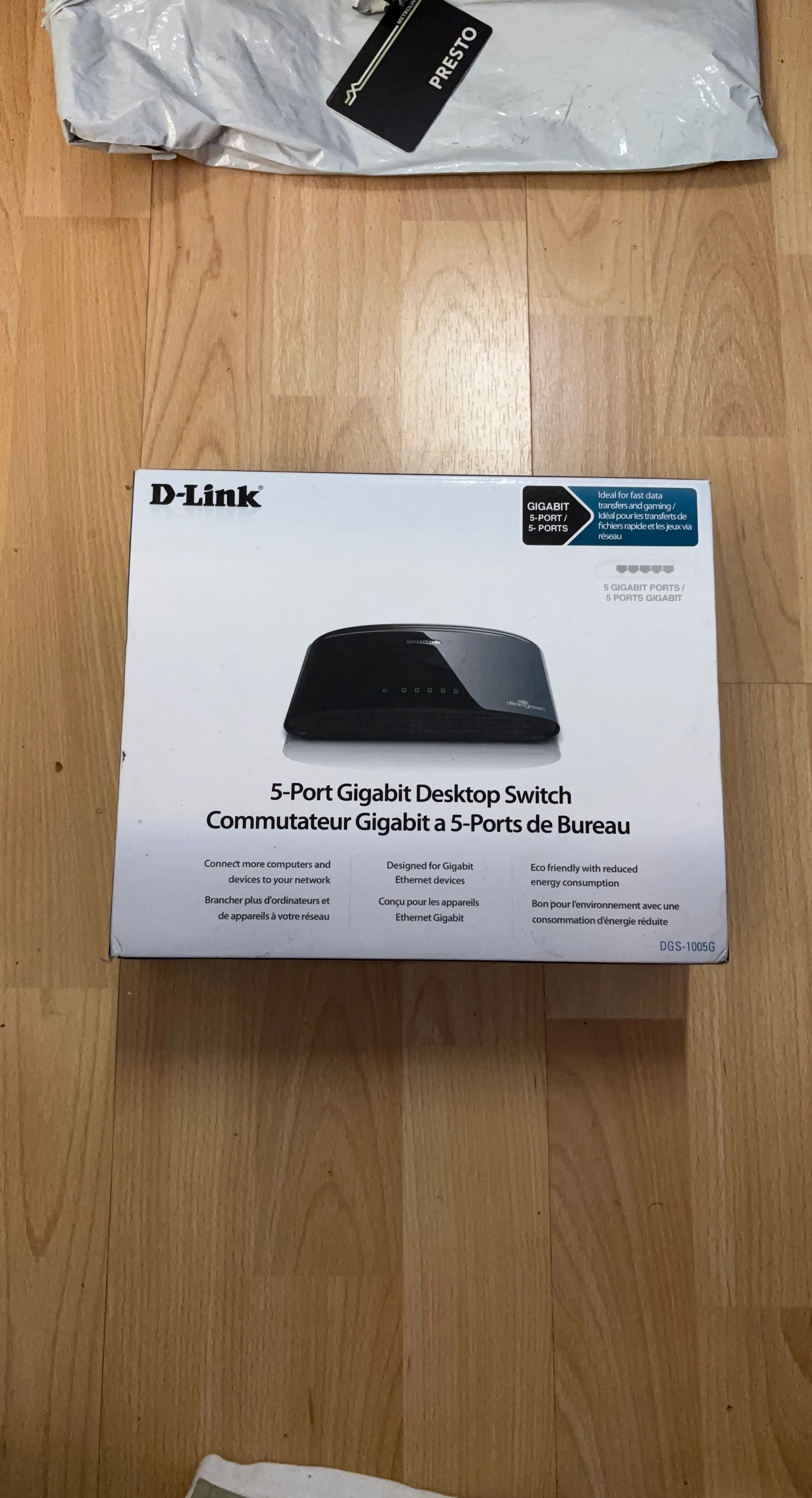 D-Link 5-Port Gigabit Desktop Switch