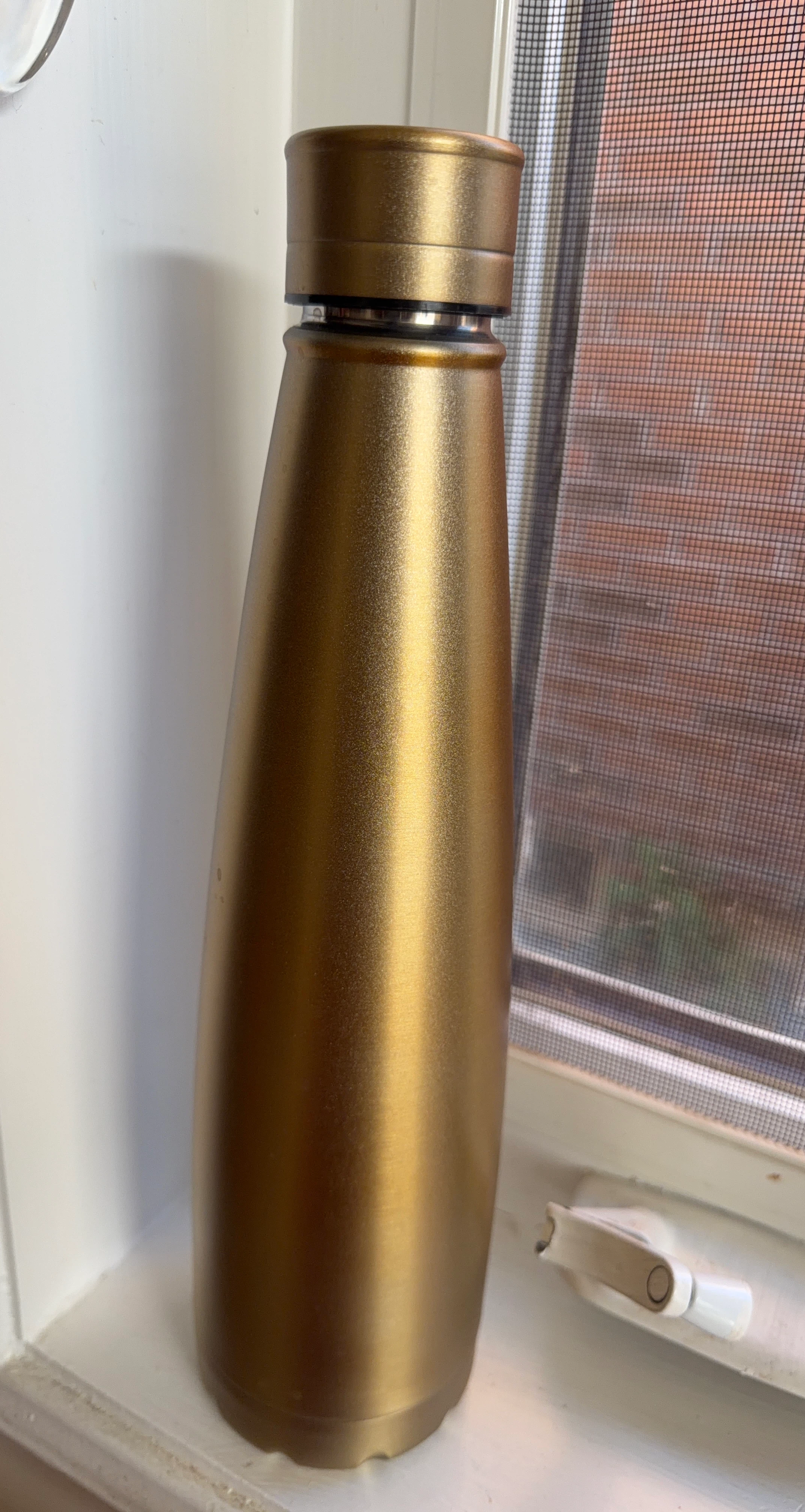 Gold Water Bottle