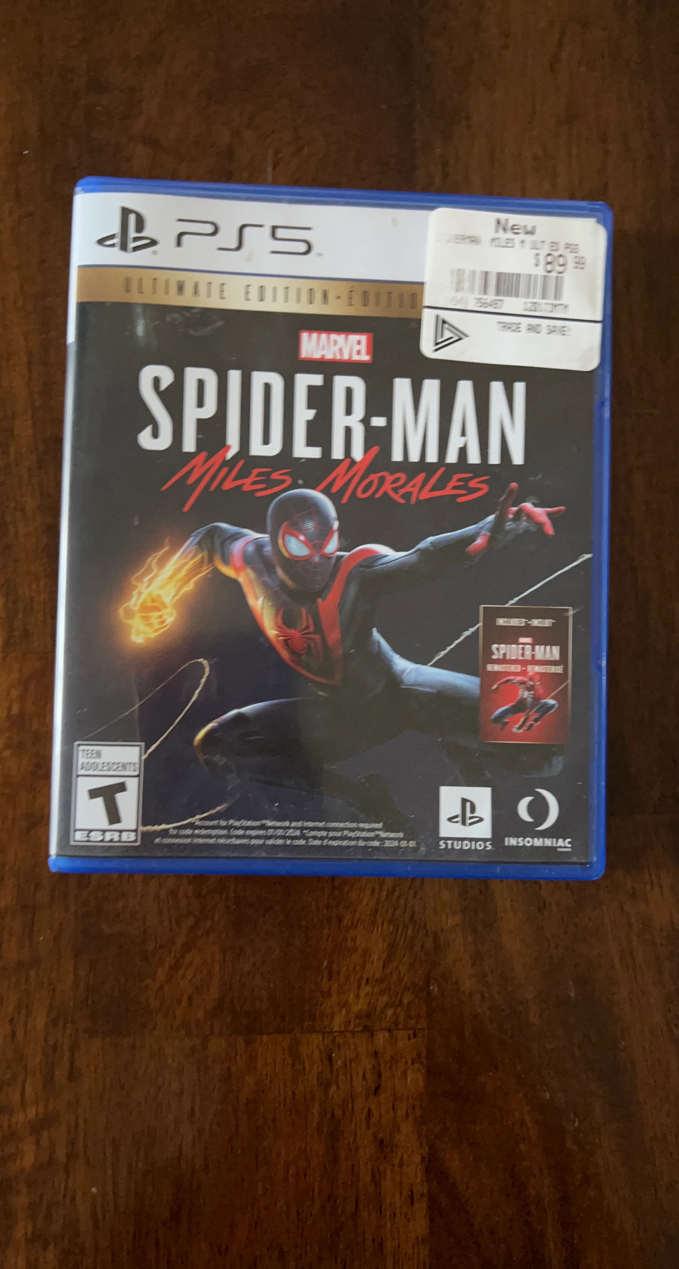 Marvel's Spider-Man: Miles Morales Ultimate Edition PS5