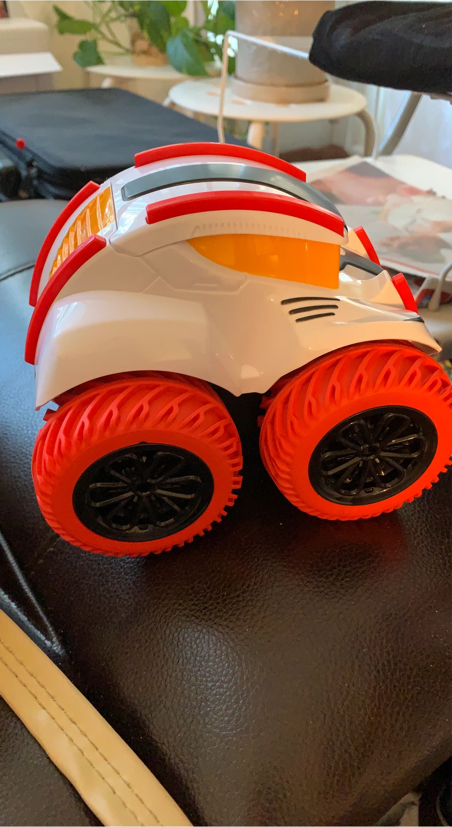 Kids RC Toy Car with Orange Wheels