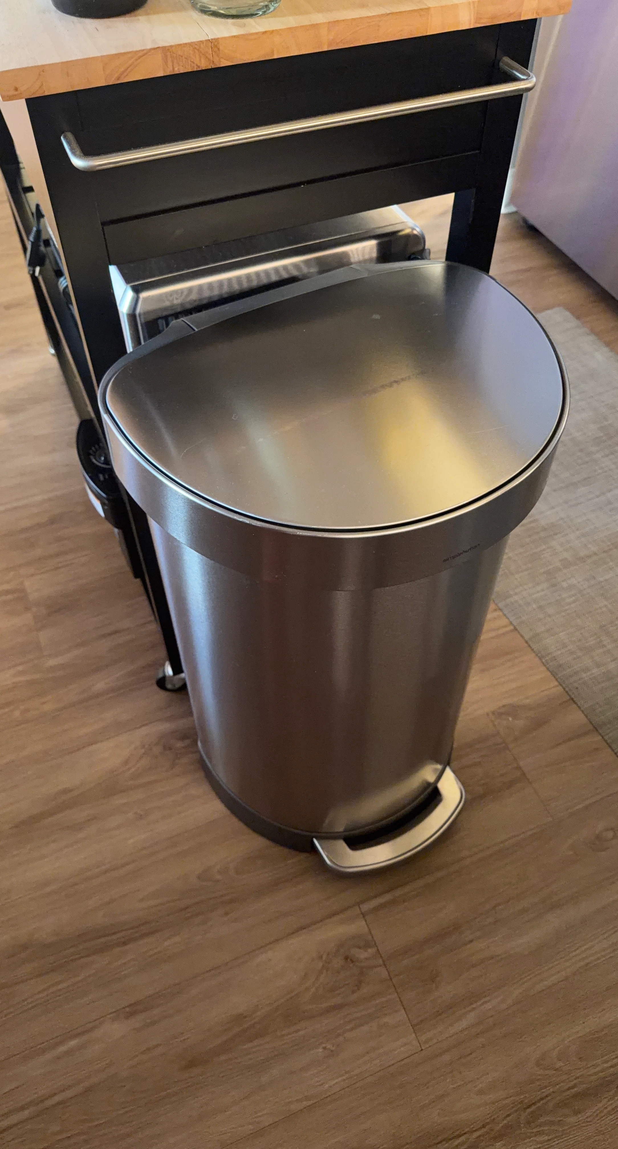 Simplehuman Stainless Steel Trash Can 45L