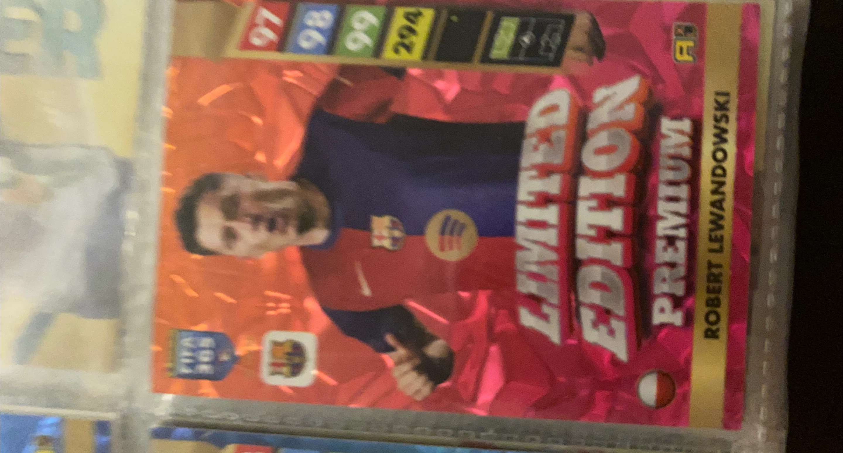 Robert Lewandowski Premium Limited Edition FIFA Card