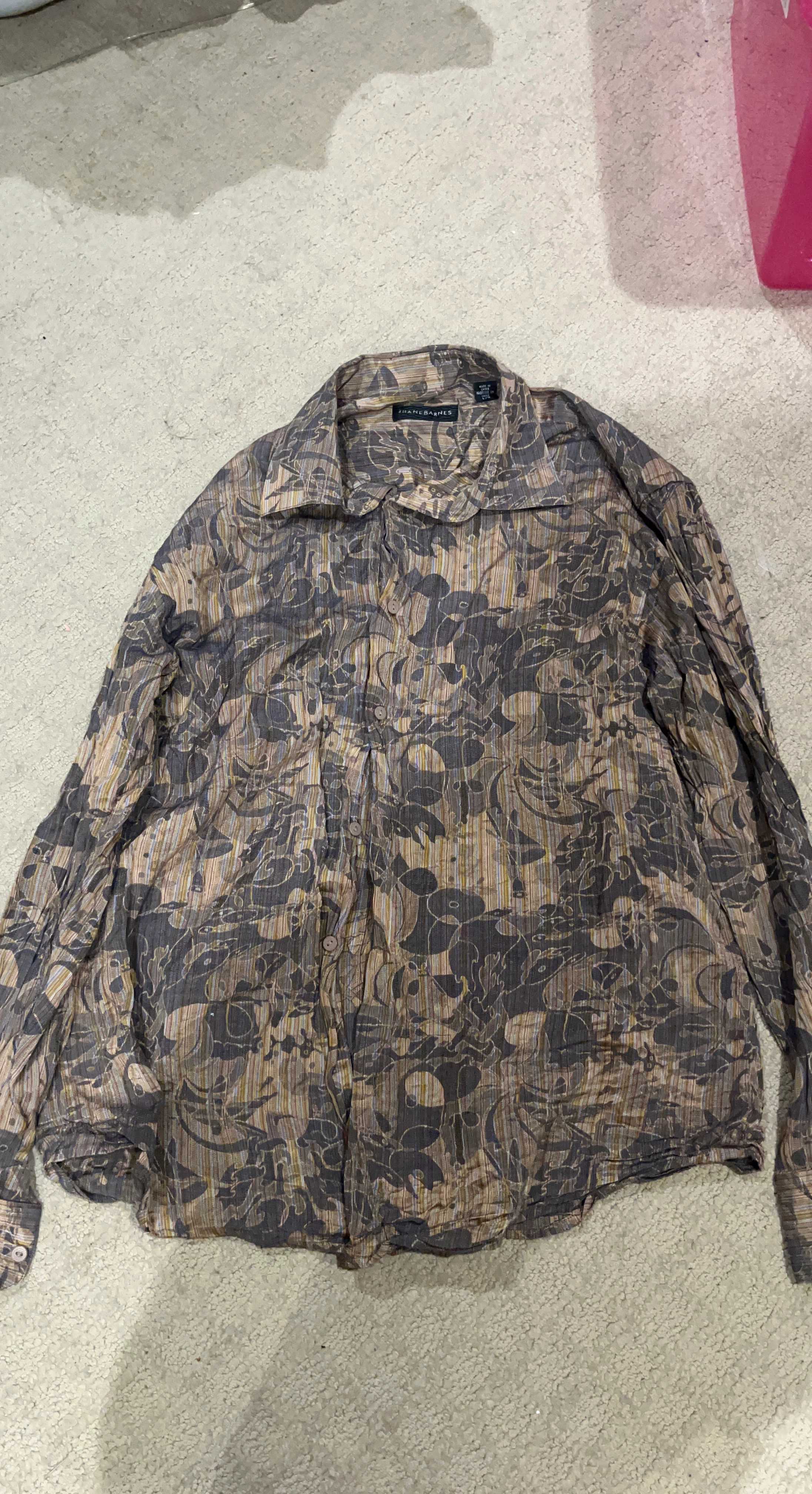JHANE BARNES Button-Up Shirt