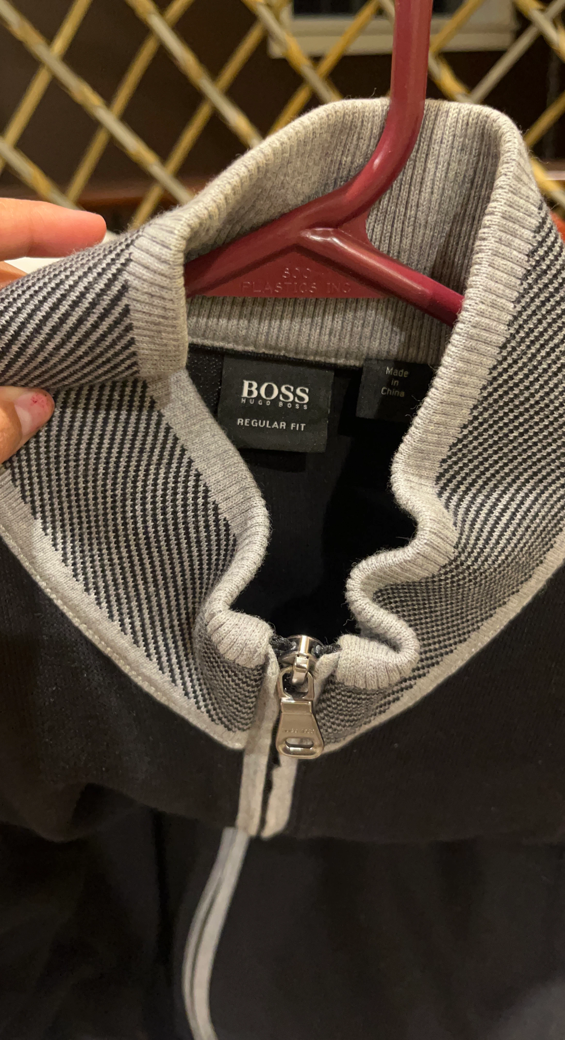 BOSS Hugo Boss Regular Fit Zip-Up Jacket