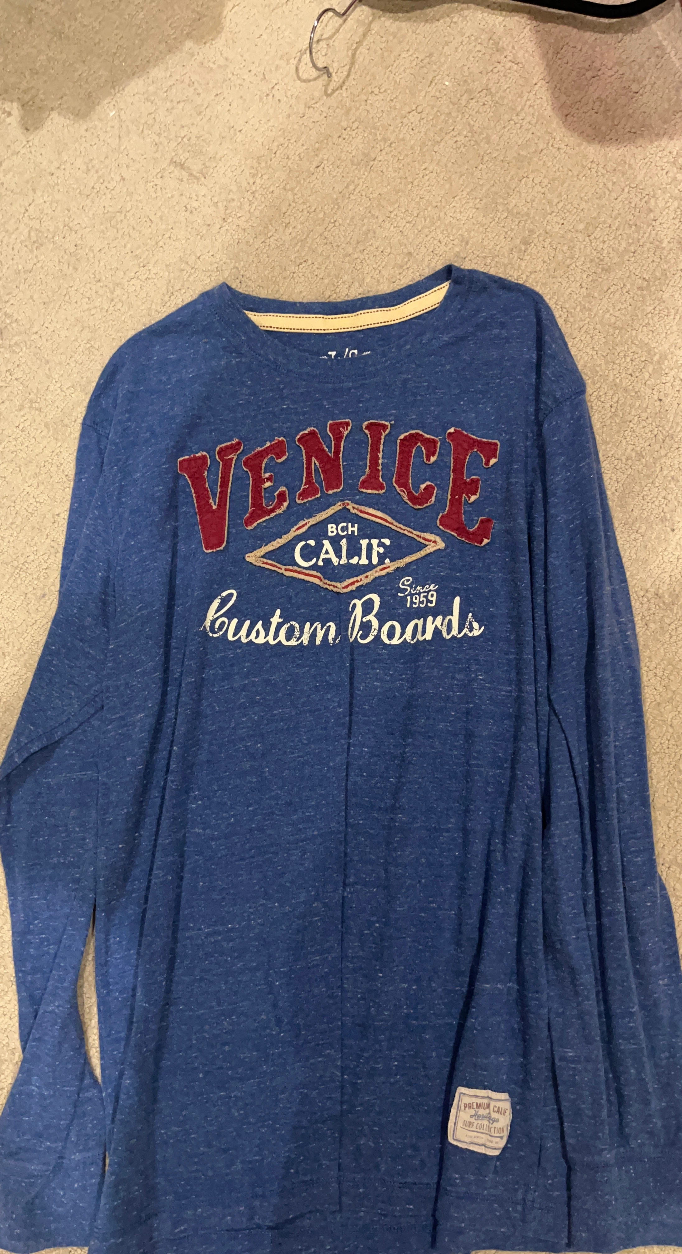 Old Navy Co. Venice Calif. Custom Boards Long Sleeve Shirt