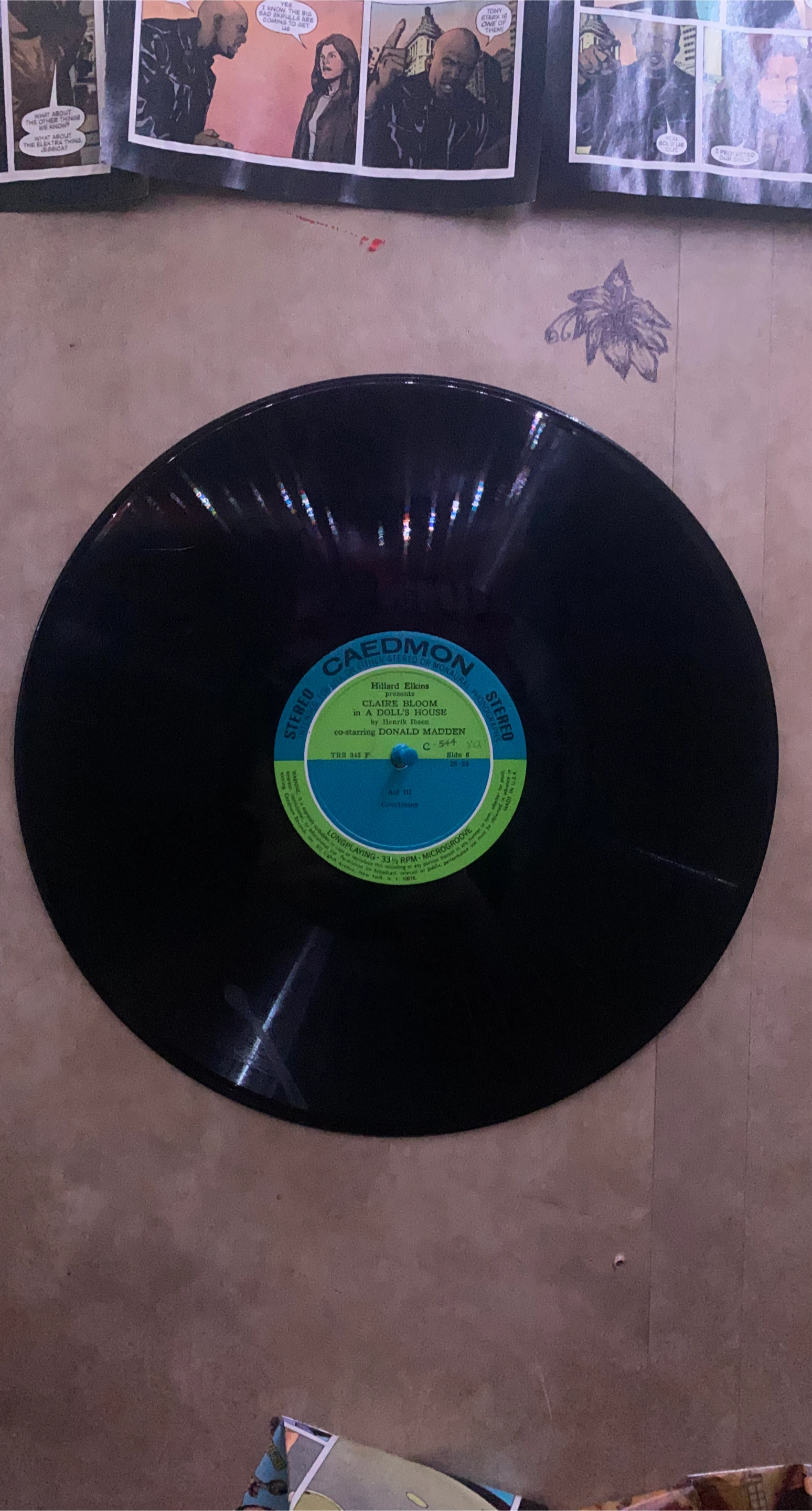 Caedmon Stereo LP - A Doll's House starring Claire Bloom