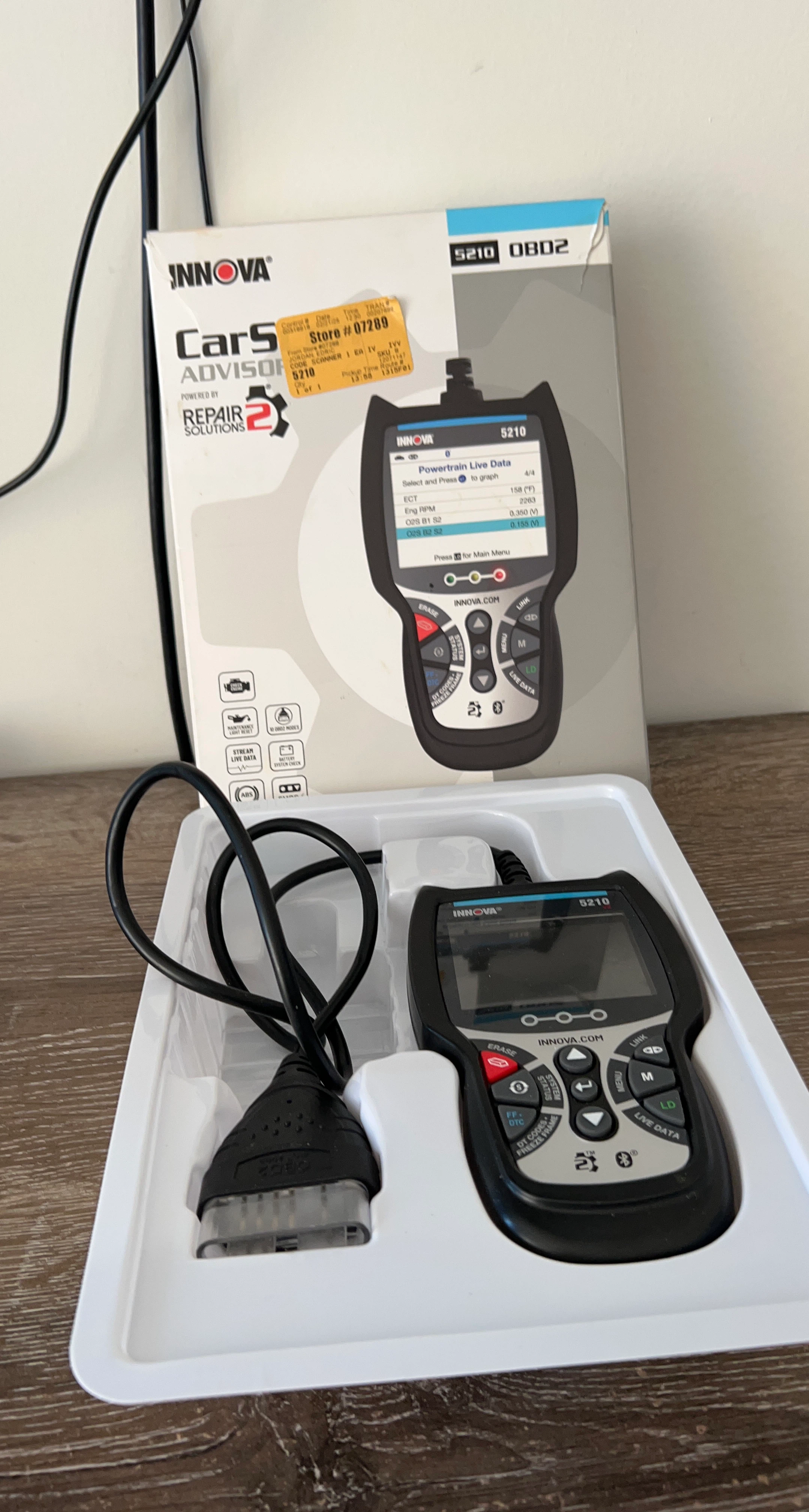 Innova 5210 Car Code Scanner