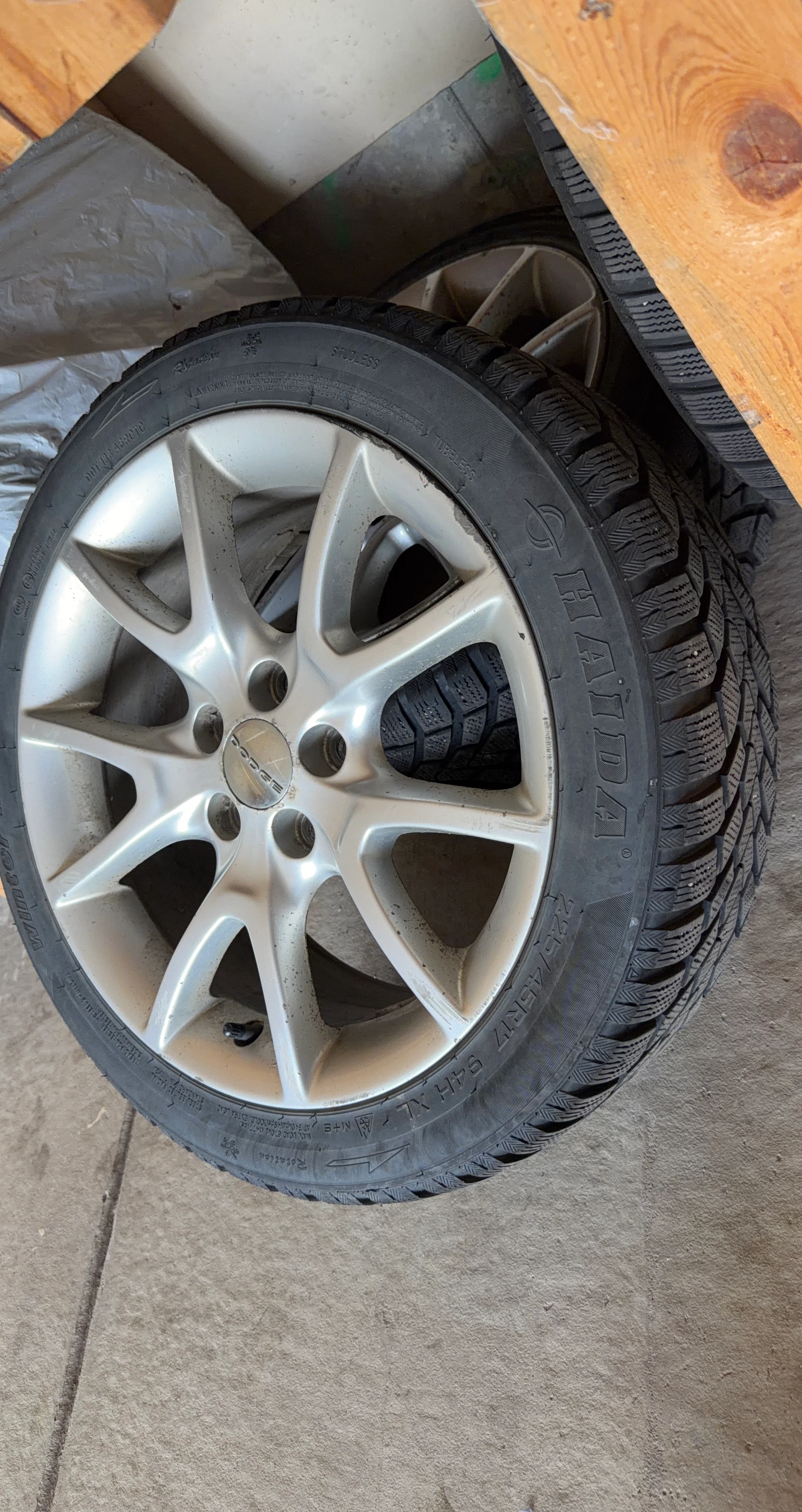 Dodge Winter Tires with Rims