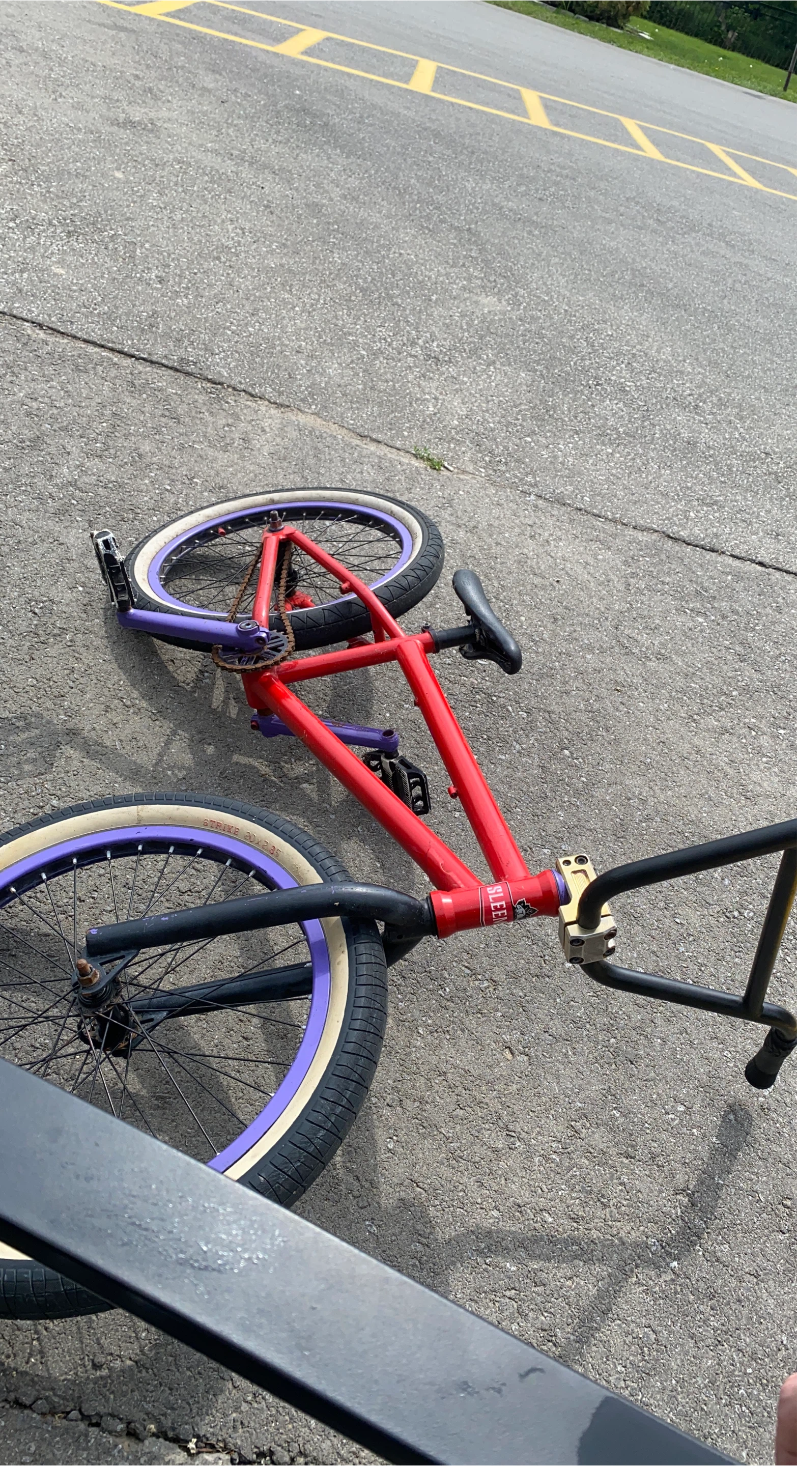 Sleek BMX Bike - Red
