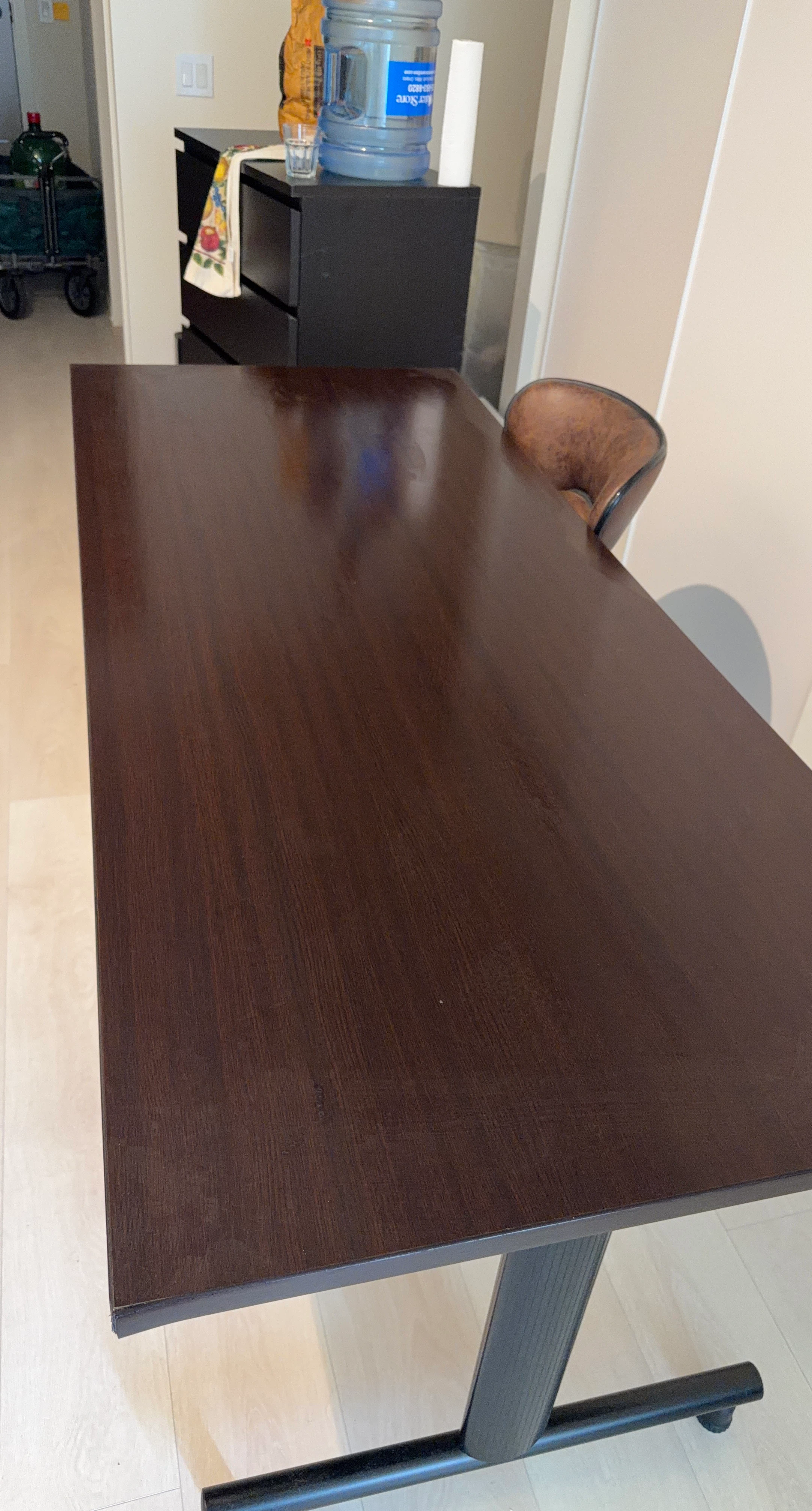 Dark Wood Dining Table