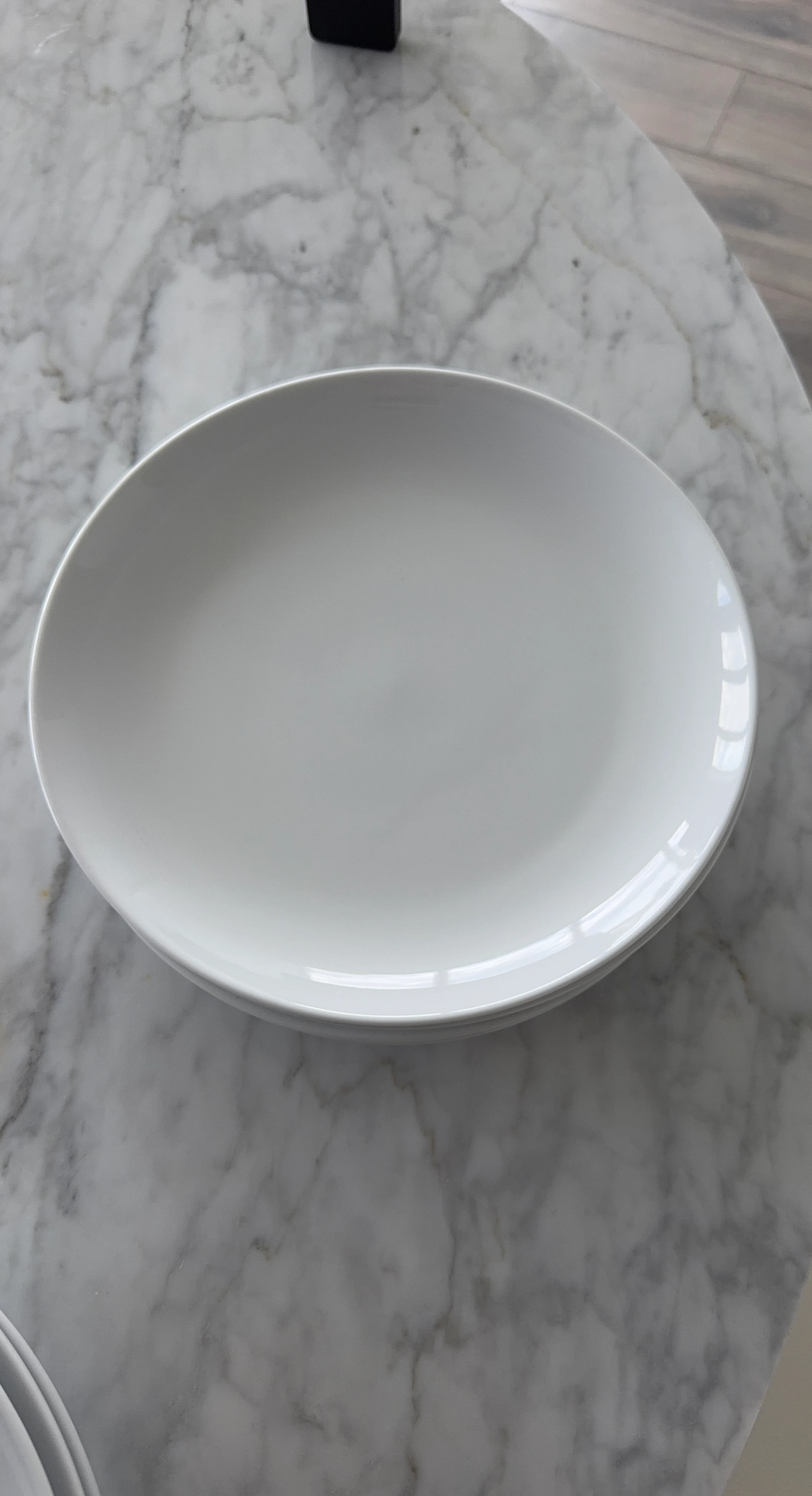 Porcelain Salad Plates - Set of 5