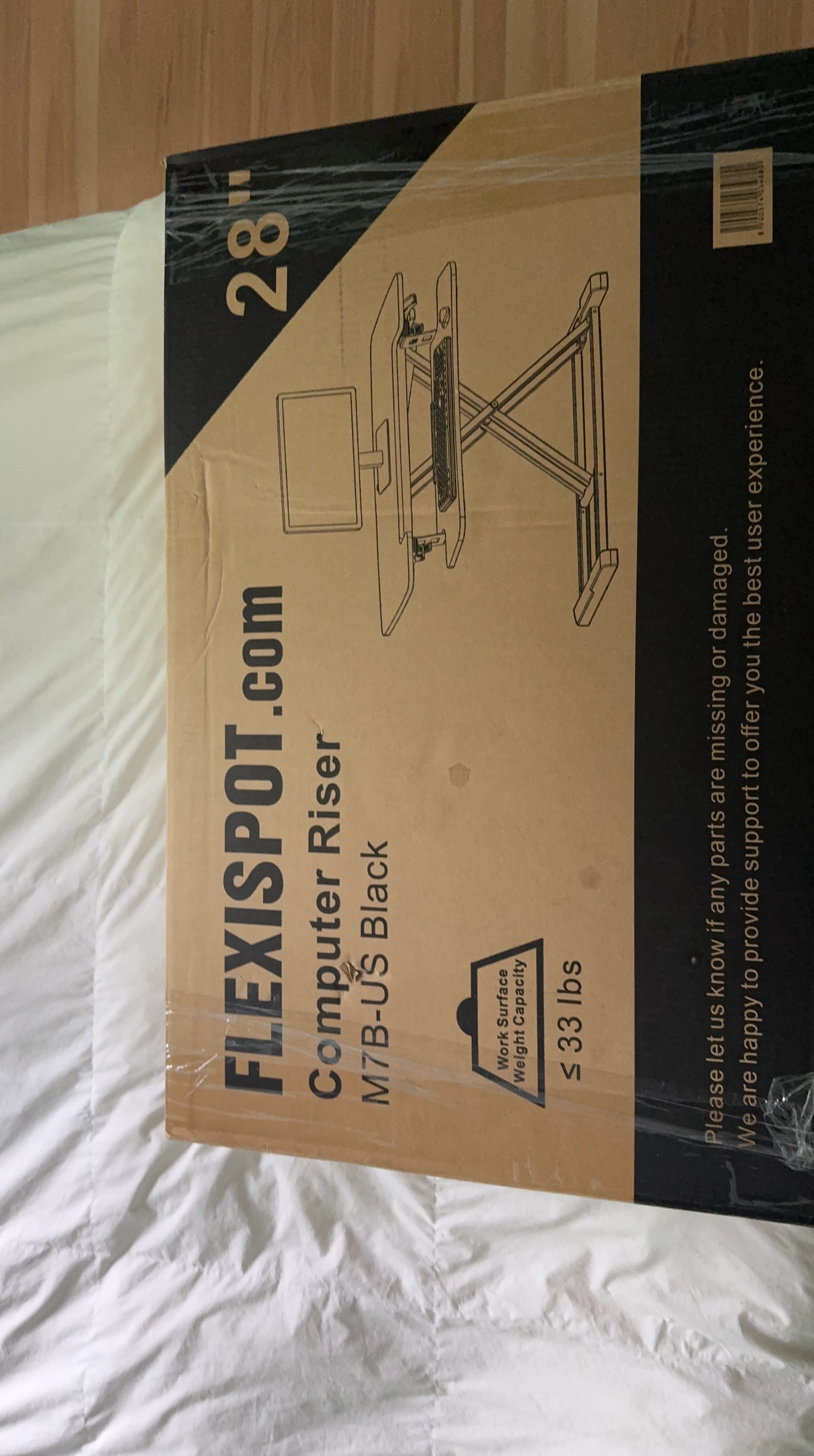 FlexiSpot Computer Riser M7B-US Black