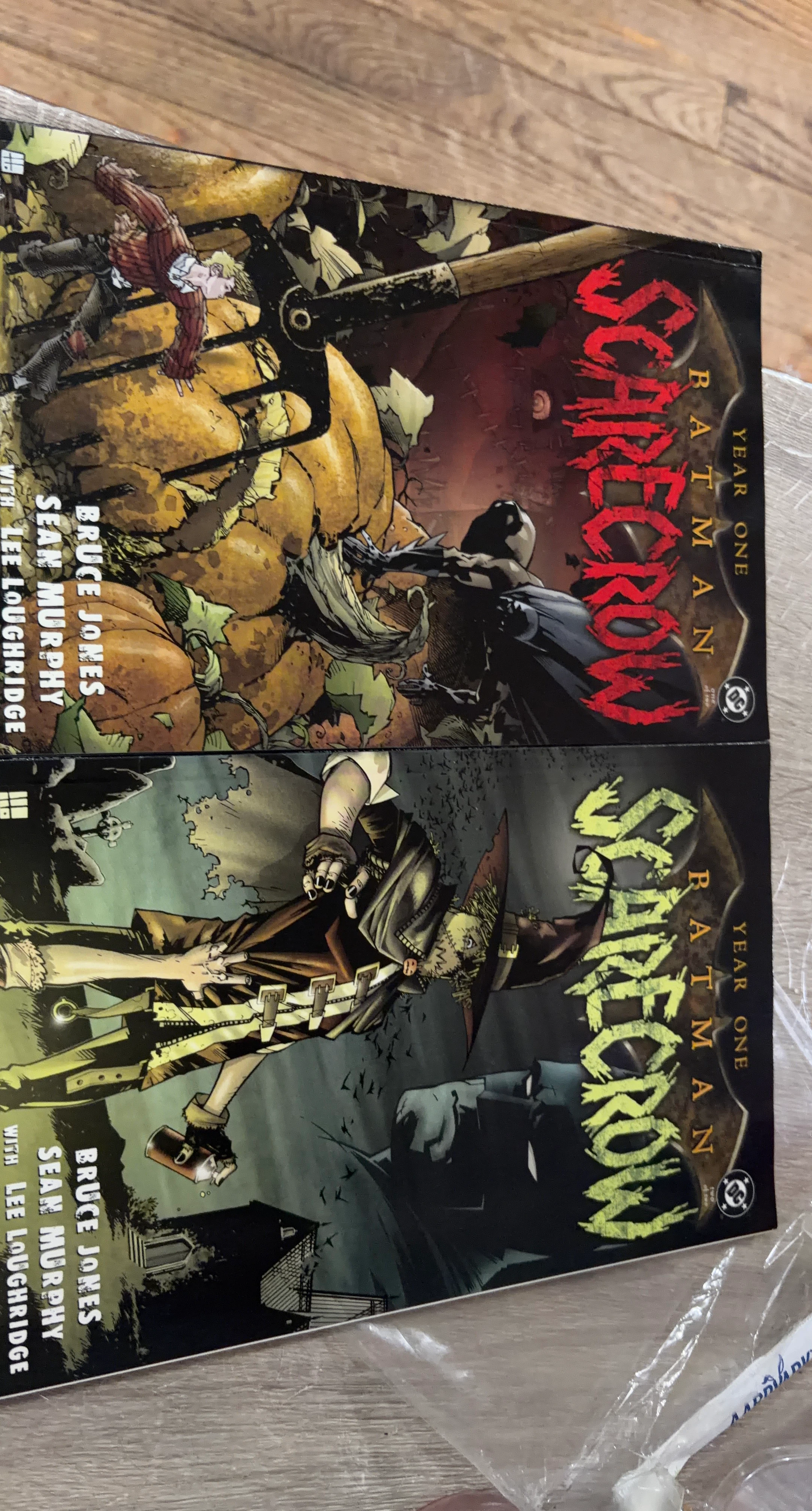Batman Scarecrow Year One Comic Lot