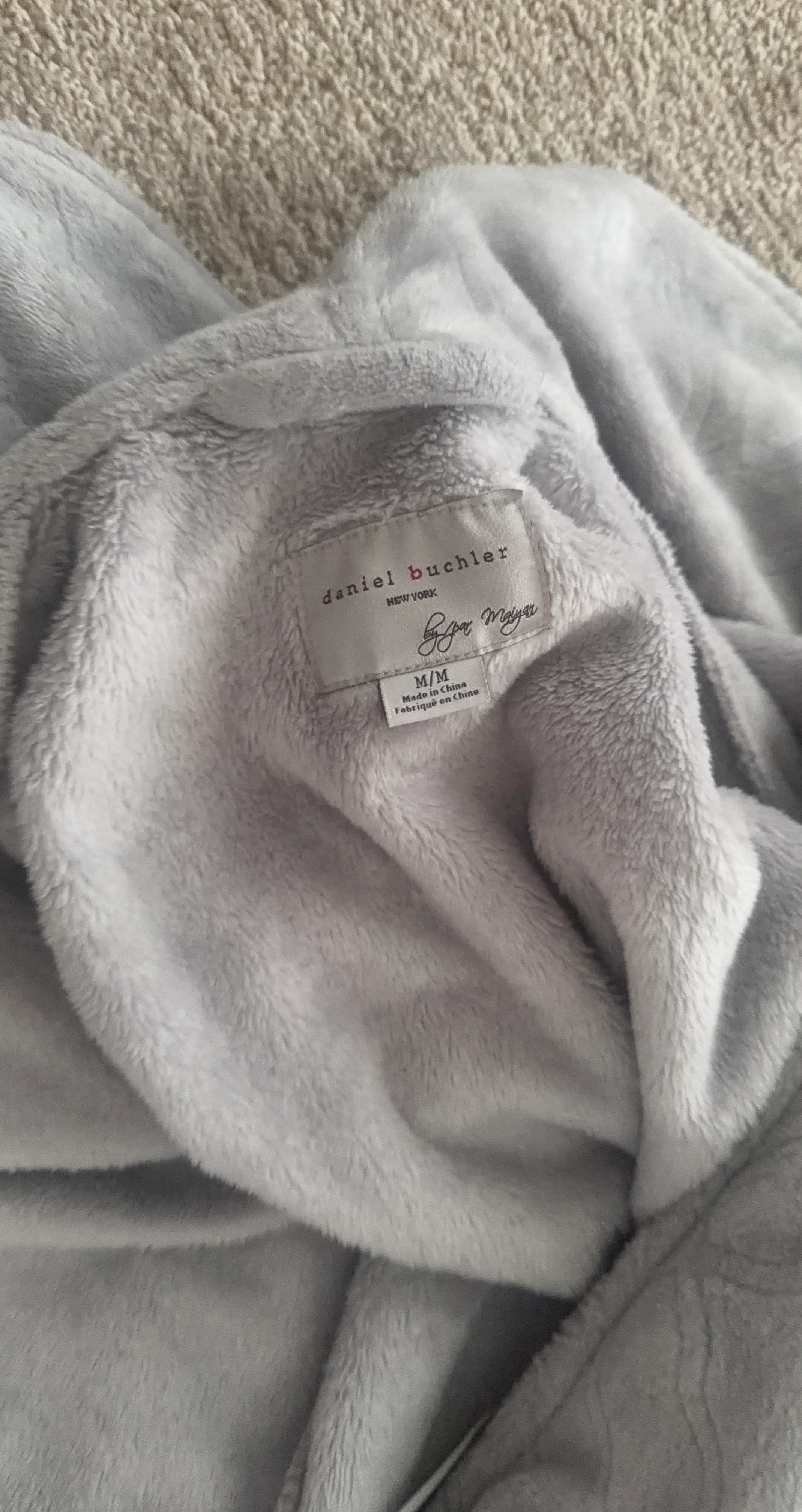 Daniel Buchler Grey Robe M/M