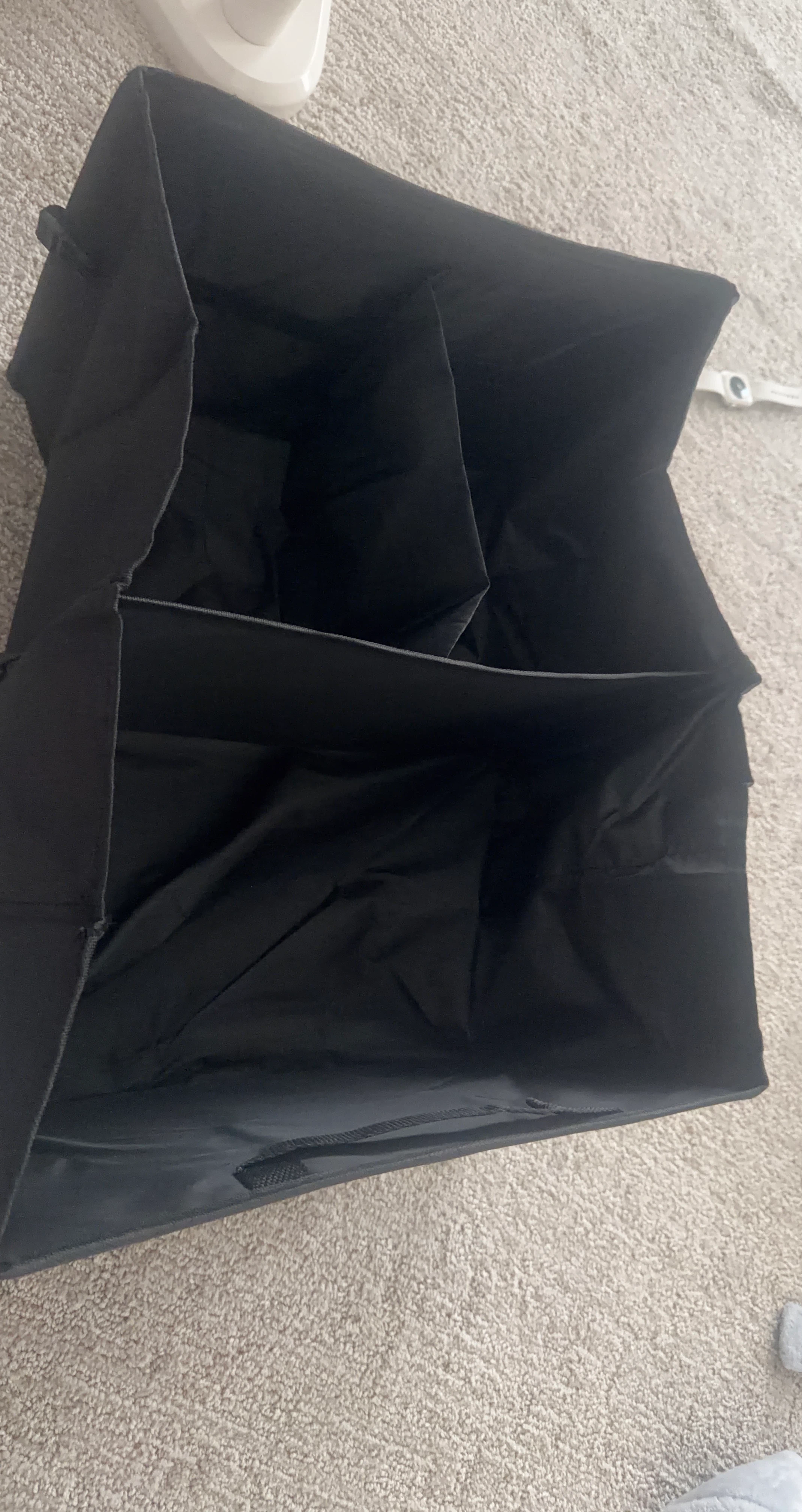 Black Multi-Compartment Car Organizer