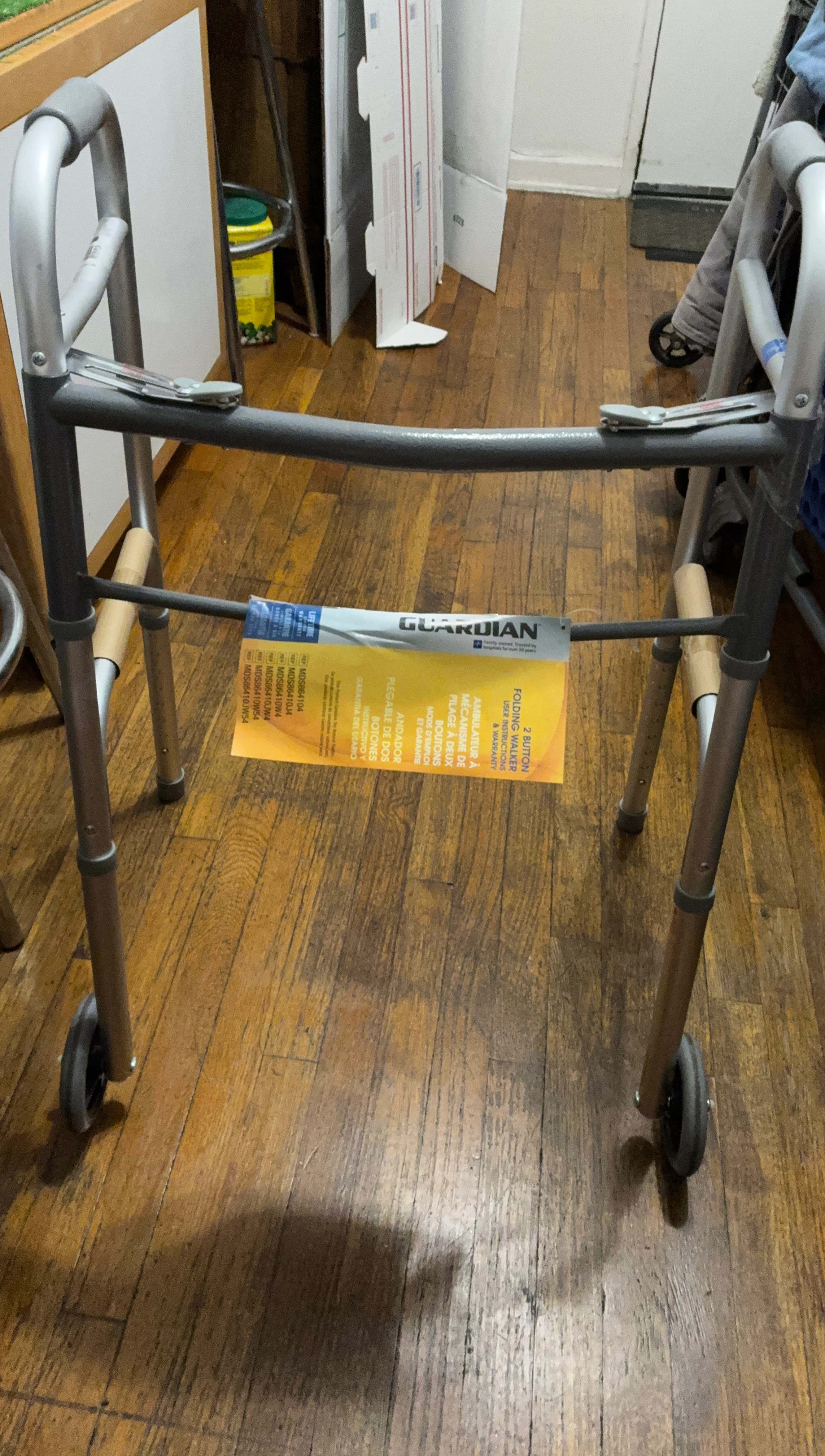 Guardian 2 Button Folding Walker