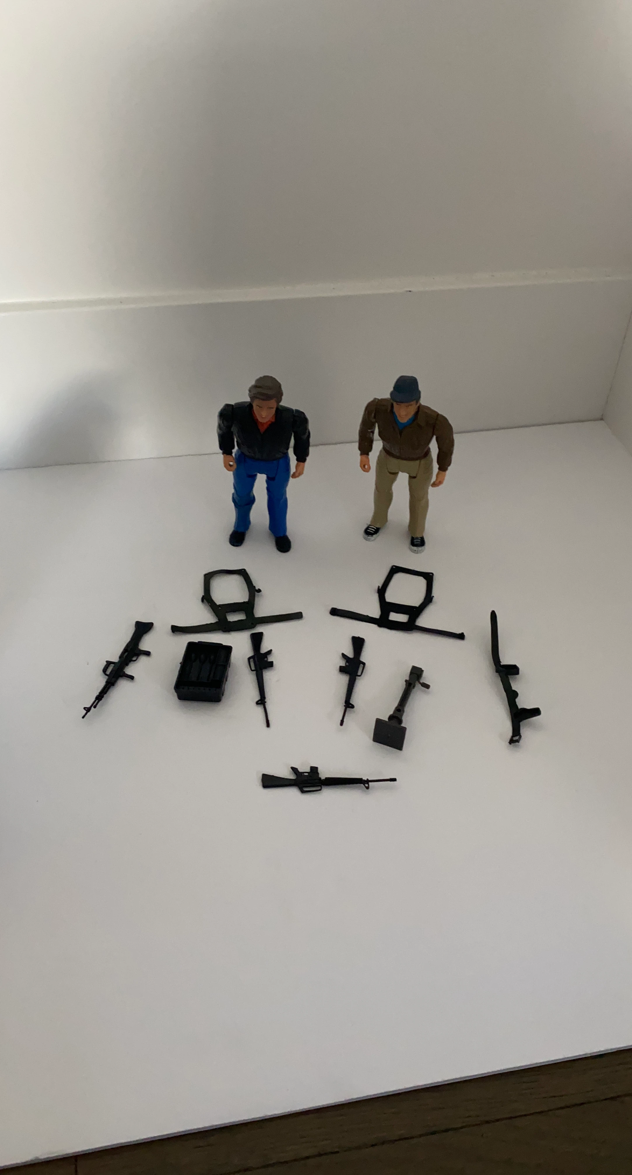 Vintage Action Figures with Accessories
