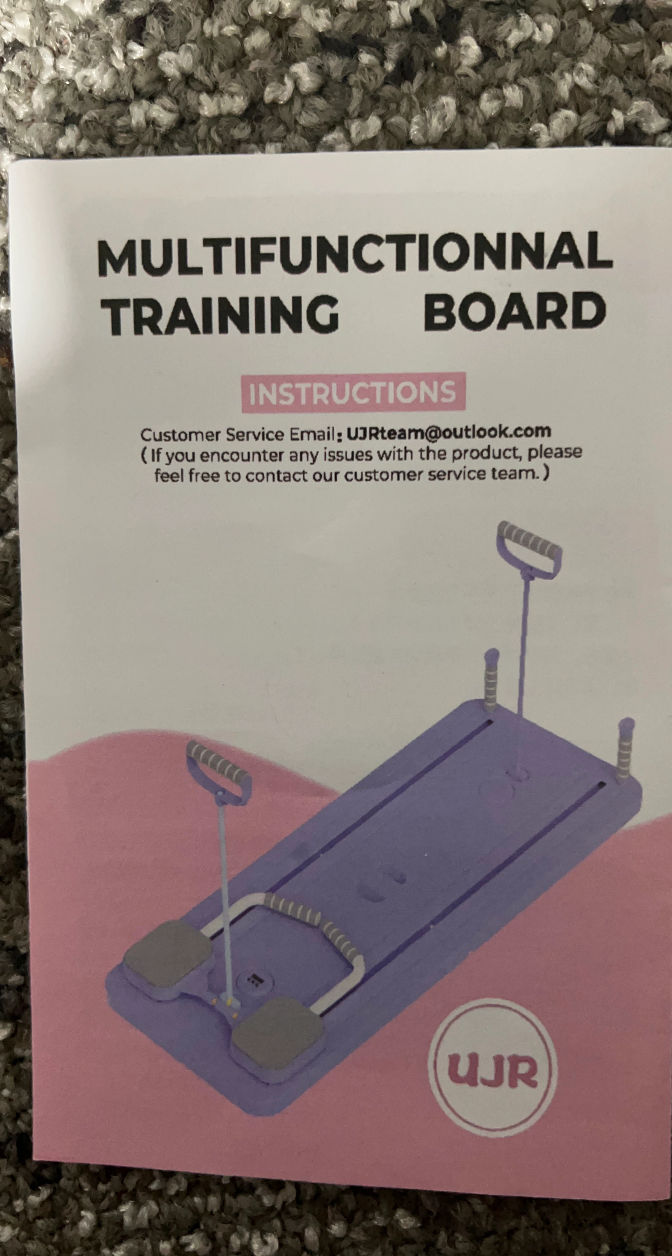 UJR Multifunctional Training Board ( Pilate Board)